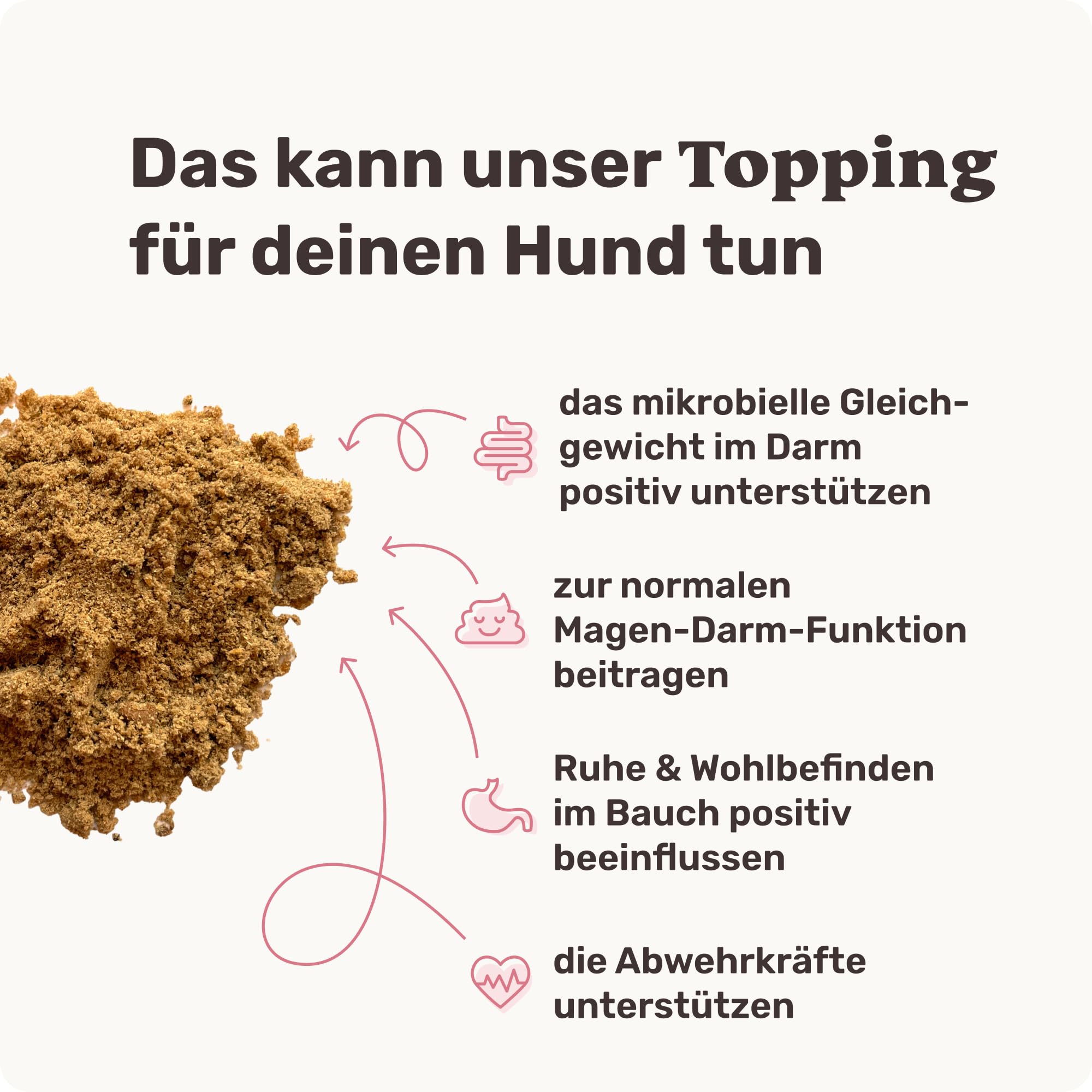 9-in-1 Probiotika für Deinen Hund - Lucky Belly Hypoallergen Allergie Fit ohne Huhn 120 Drops (350g) von mammaly-Bei Magenprobleme & Verdauungsprobleme für Magen-Darm,Verdauungssnacks bei Gras fressen