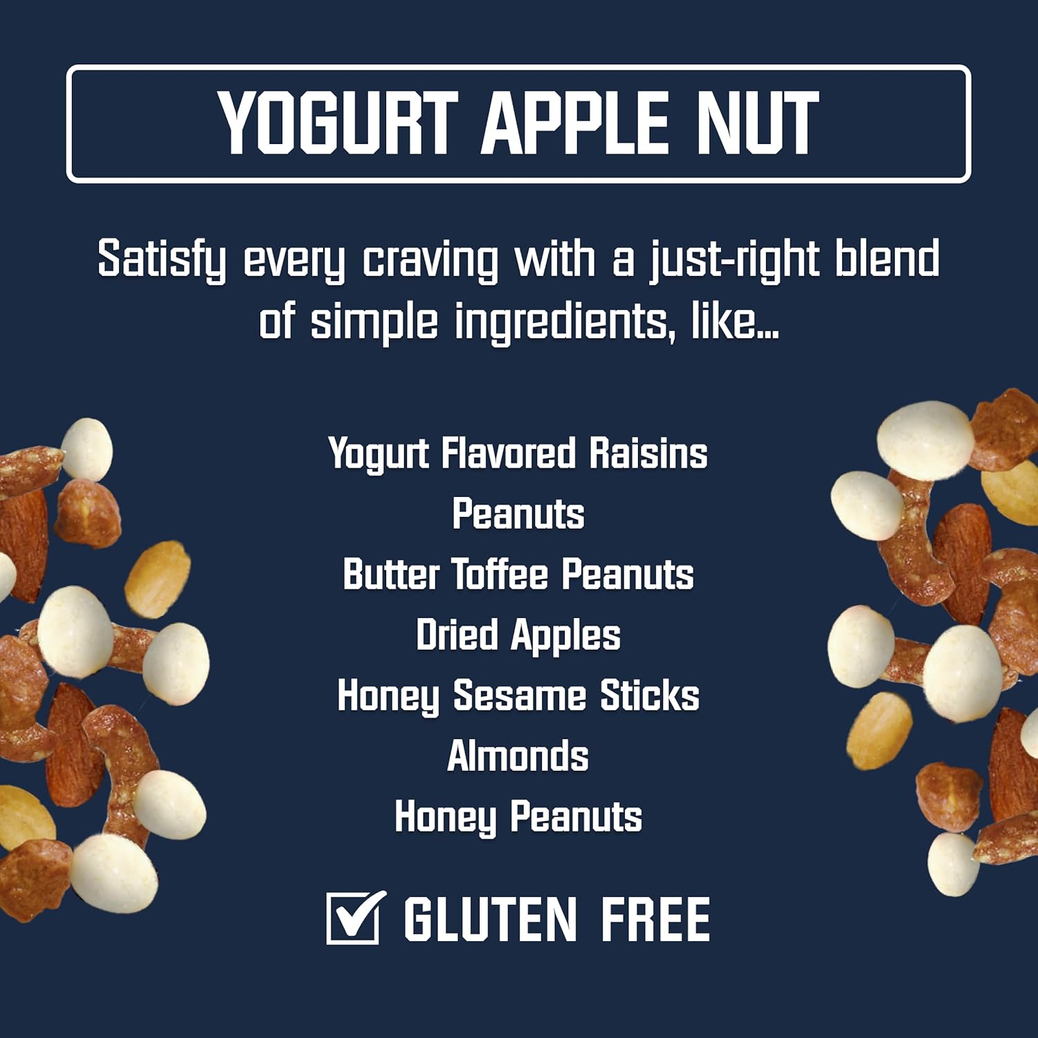 Kar’s Nuts Variety Pack Trail Mix Snacks -Yogurt Apple Nut, Mango Pineapple Mix, Sweet ‘N Spicy – Grab & Go Bags, Individual Snack Packs (Pack of 24), Gluten-Free Trail Mix Snack