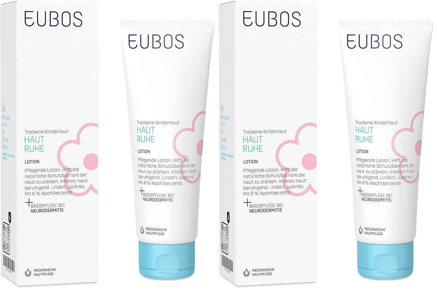 EUBOS Kinder Haut Ruhe Lotion, 125 ml Lotion