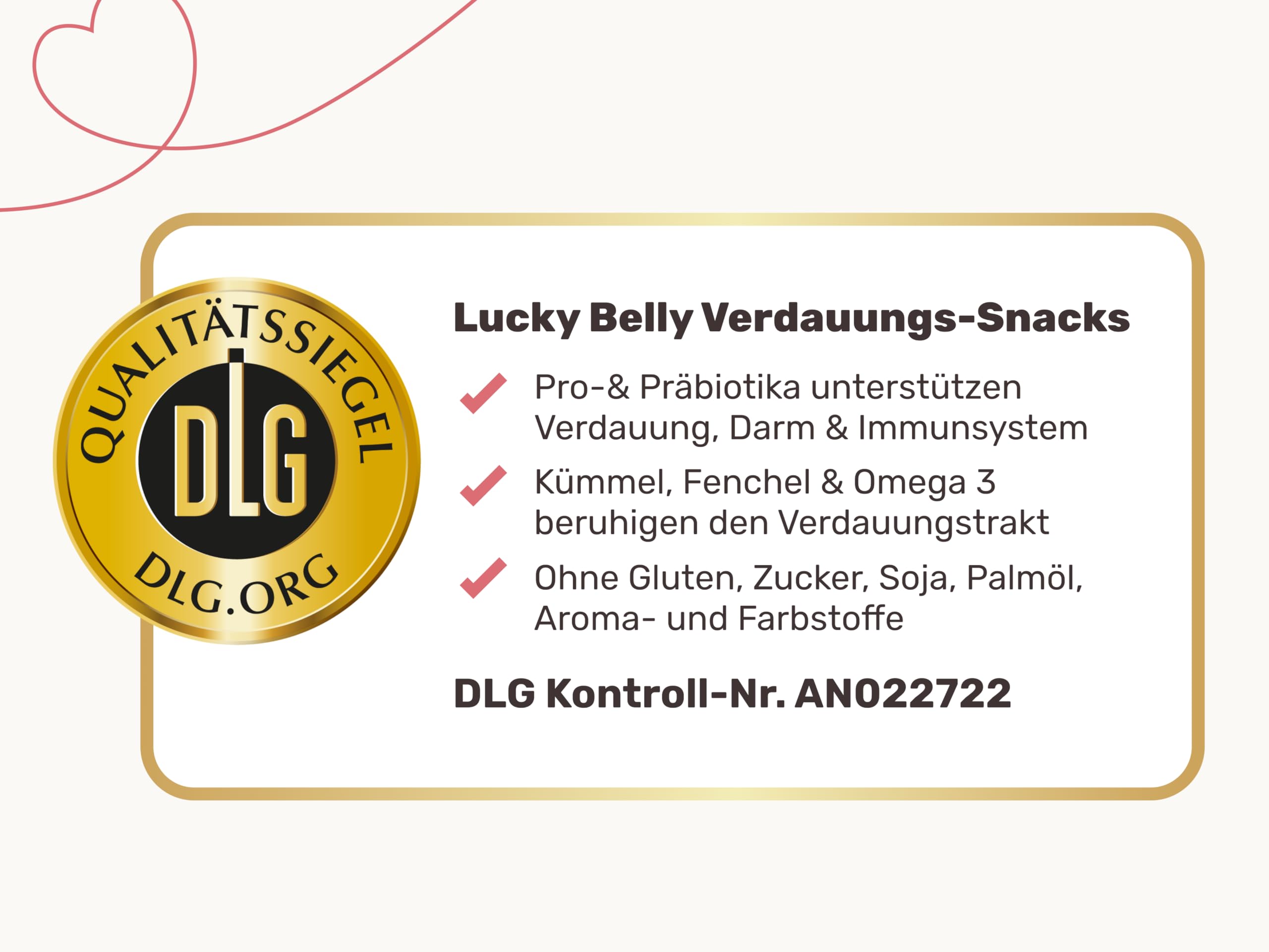 9-in-1 Probiotika für Deinen Hund - Lucky Belly Hypoallergen Allergie Fit ohne Huhn 120 Drops (350g) von mammaly-Bei Magenprobleme & Verdauungsprobleme für Magen-Darm,Verdauungssnacks bei Gras fressen