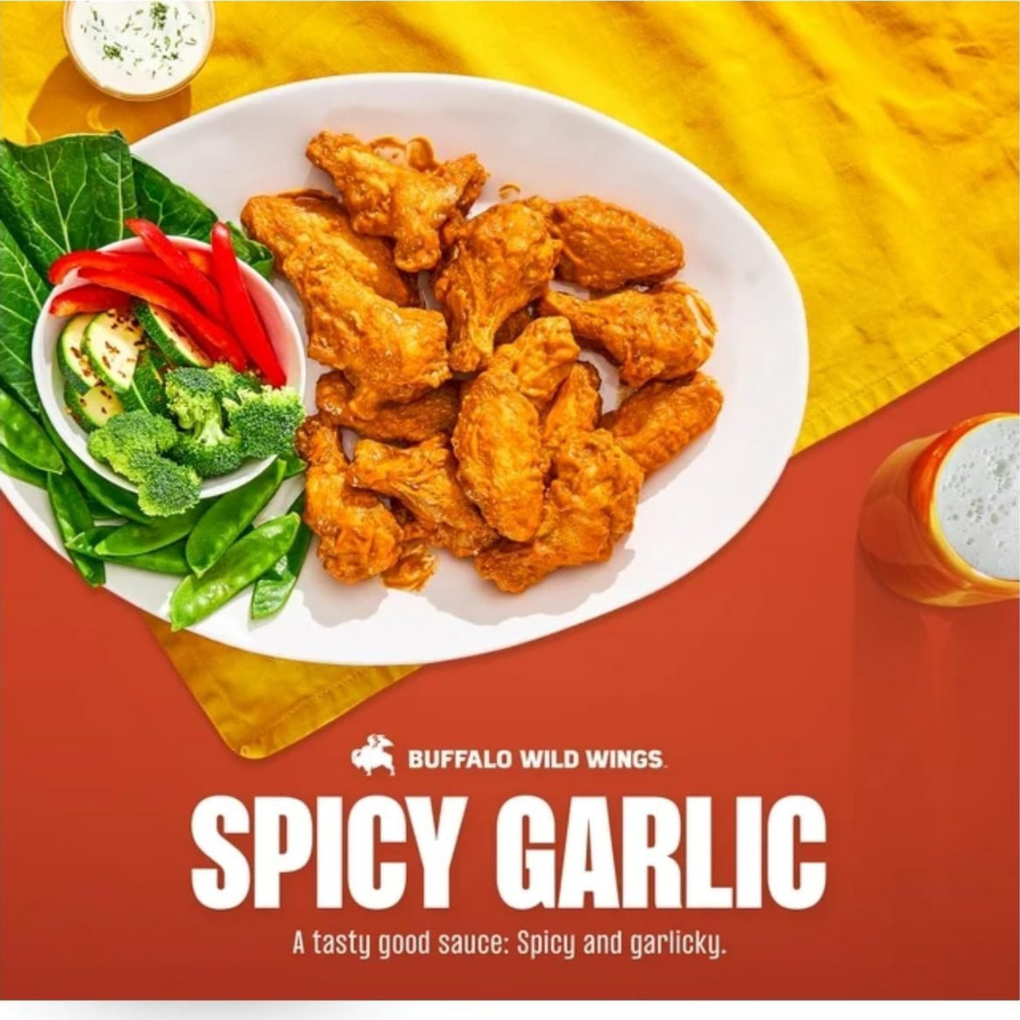 Buffalo Wild Spicy Garlic Sauce - Pack of 2 - Perfect on Anything - Elevate Your Sauce Game - Delicious Classic Flavors that People Love