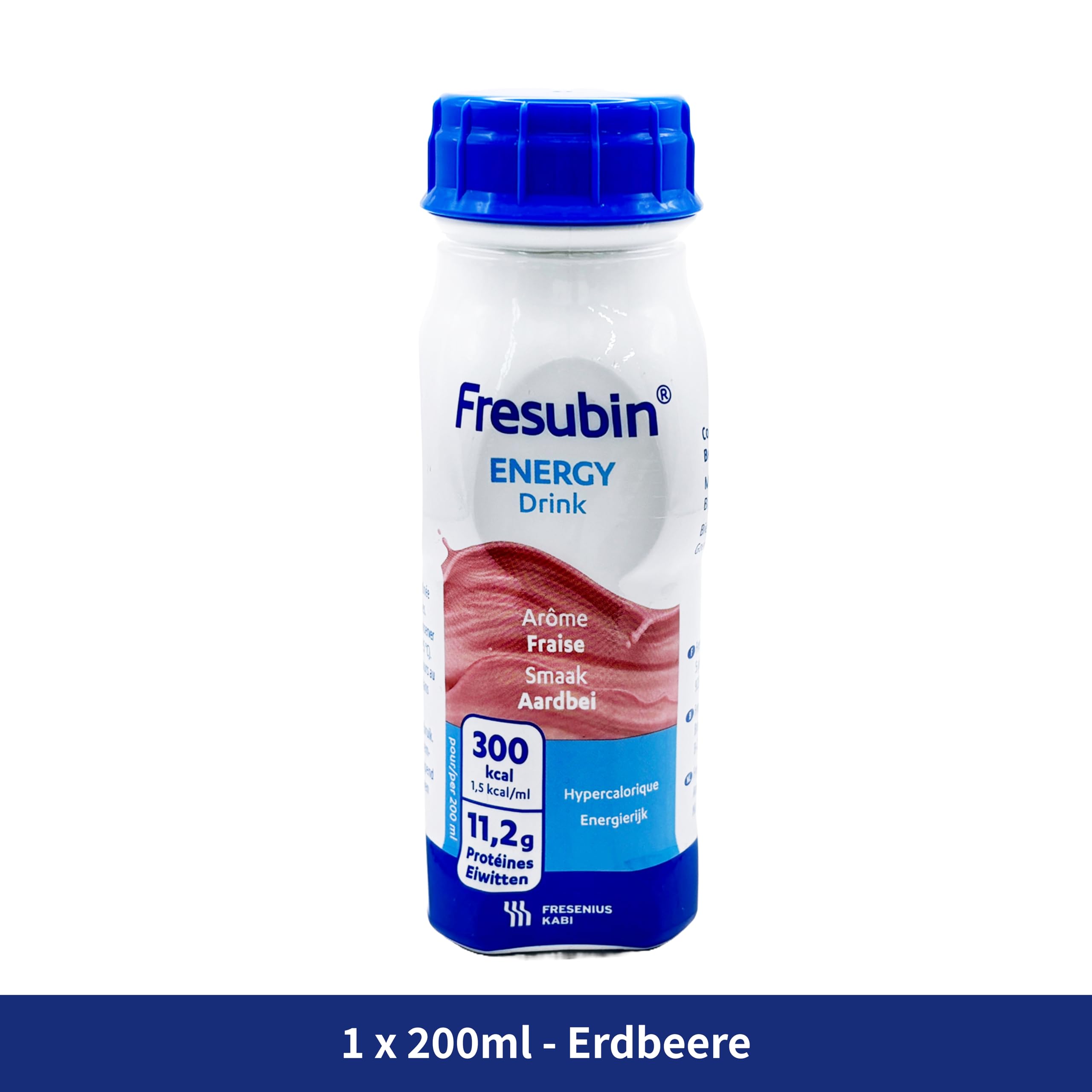 Fresubin Energy Drink - Mischkarton Hochkalorische Trinknahrung von Fresenius Kabi in 6 Geschmacksrichtungen, 300 kcal pro Flasche (200 ml (24er Pack), Mischkarton)