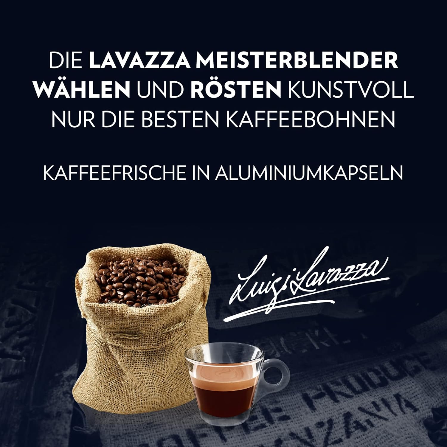 Lavazza Espresso Qualita Rossa , vollmundiger und ausgewogener Espresso, 30 Kapseln, Nespresso kompatibel