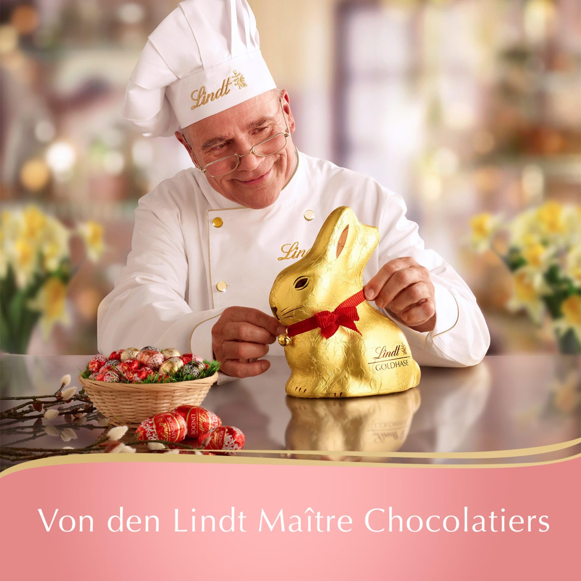 Lindt Schokolade LINDOR Mischung | 1371 g | Ca.109 Kugeln: Milch, 70%, Weiß, Milk&White, Stracciatella, Haselnuss, Salted Caramel, Double Chocolate, Feinherb, Pistazie | Schokoladengeschenk
