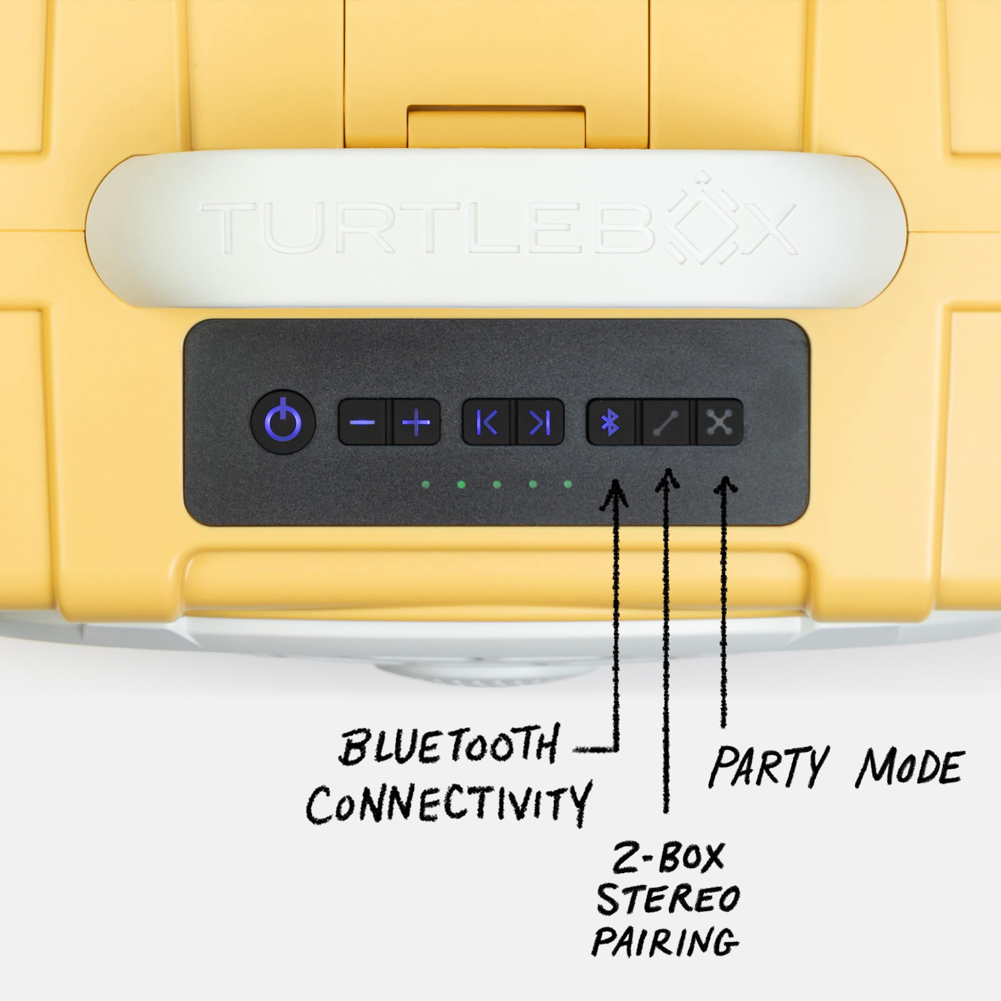 Turtlebox Original Gen 3: Portable Outdoor Bluetooth Speaker – Ultra-Loud (120dB), Waterproof (IP67), Rugged, Impact-Resistant, 3-Day Battery | Party Mode: Unlimited Pairing for Stereo Sound, Tan