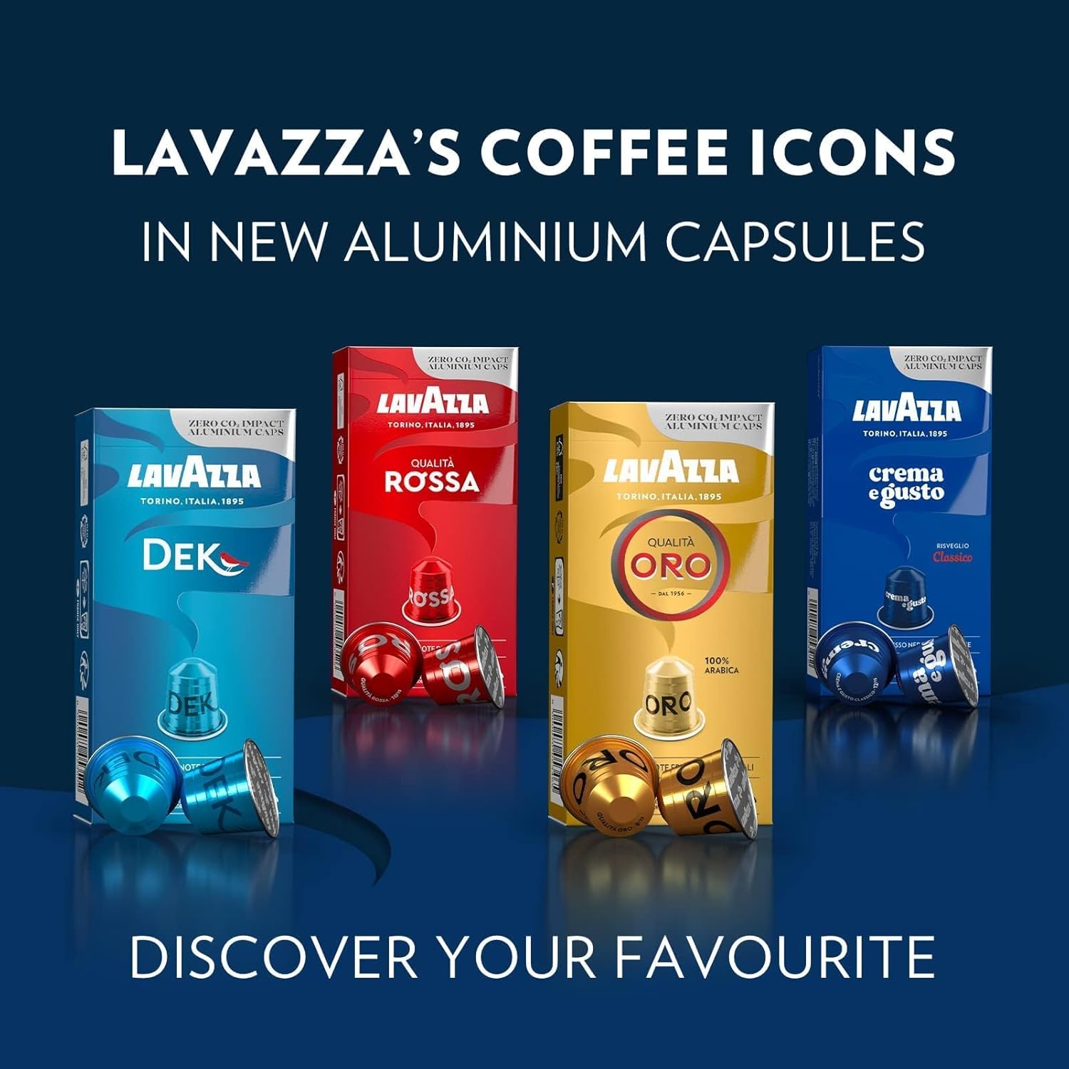 Lavazza Espresso Qualita Rossa , vollmundiger und ausgewogener Espresso, 30 Kapseln, Nespresso kompatibel