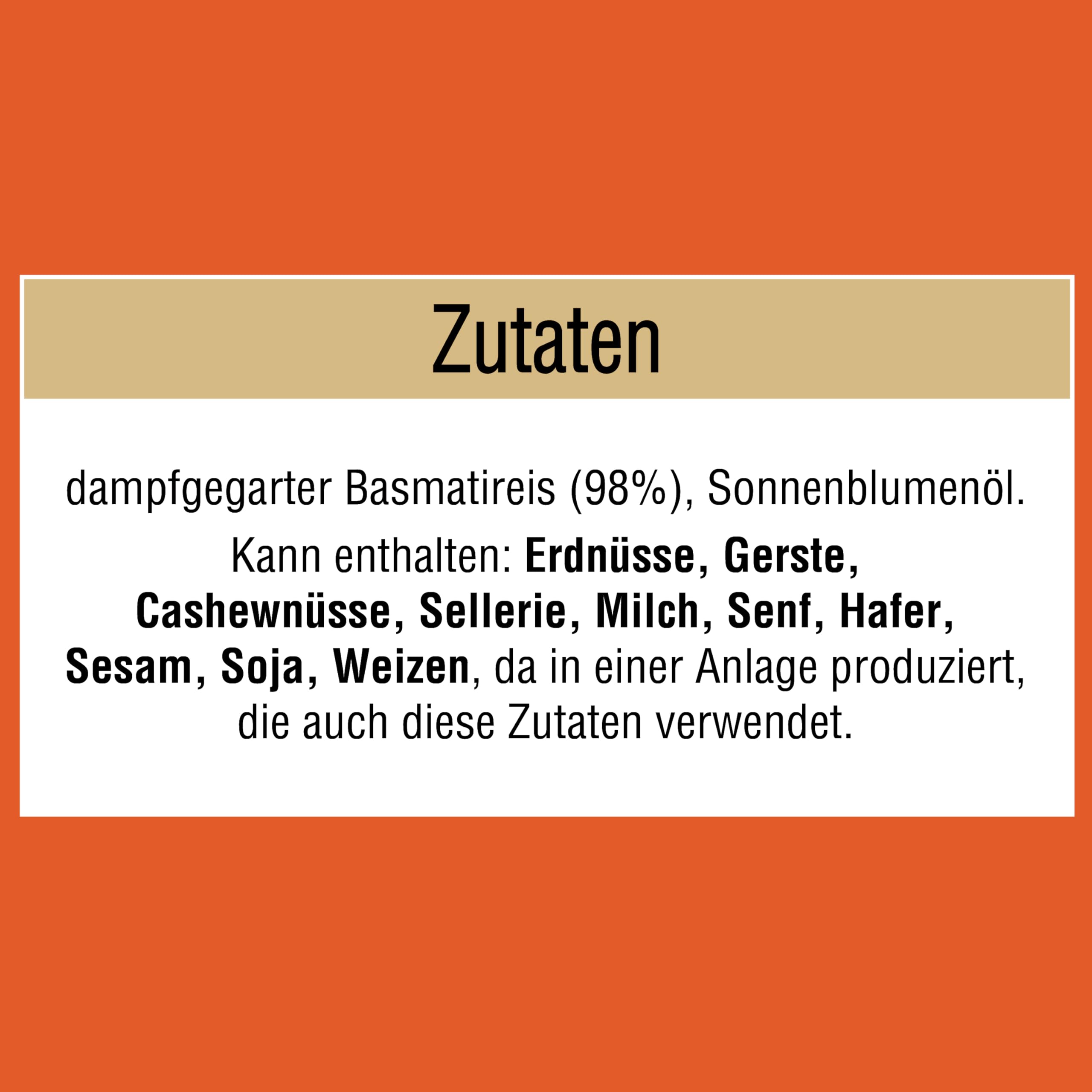 BEN'S ORIGINAL™ Express Reis Basmati 6 x 220g