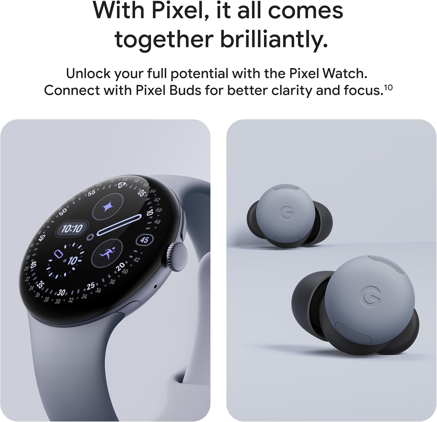 Google Pixel 10 - Unlocked Android Smartphone with Gemini, Your Google AI Assistant - Advanced Triple Rear Camera, Fast-Charging 24+ Hour Battery, and 6.3" Actua Display - Indigo - 256 GB