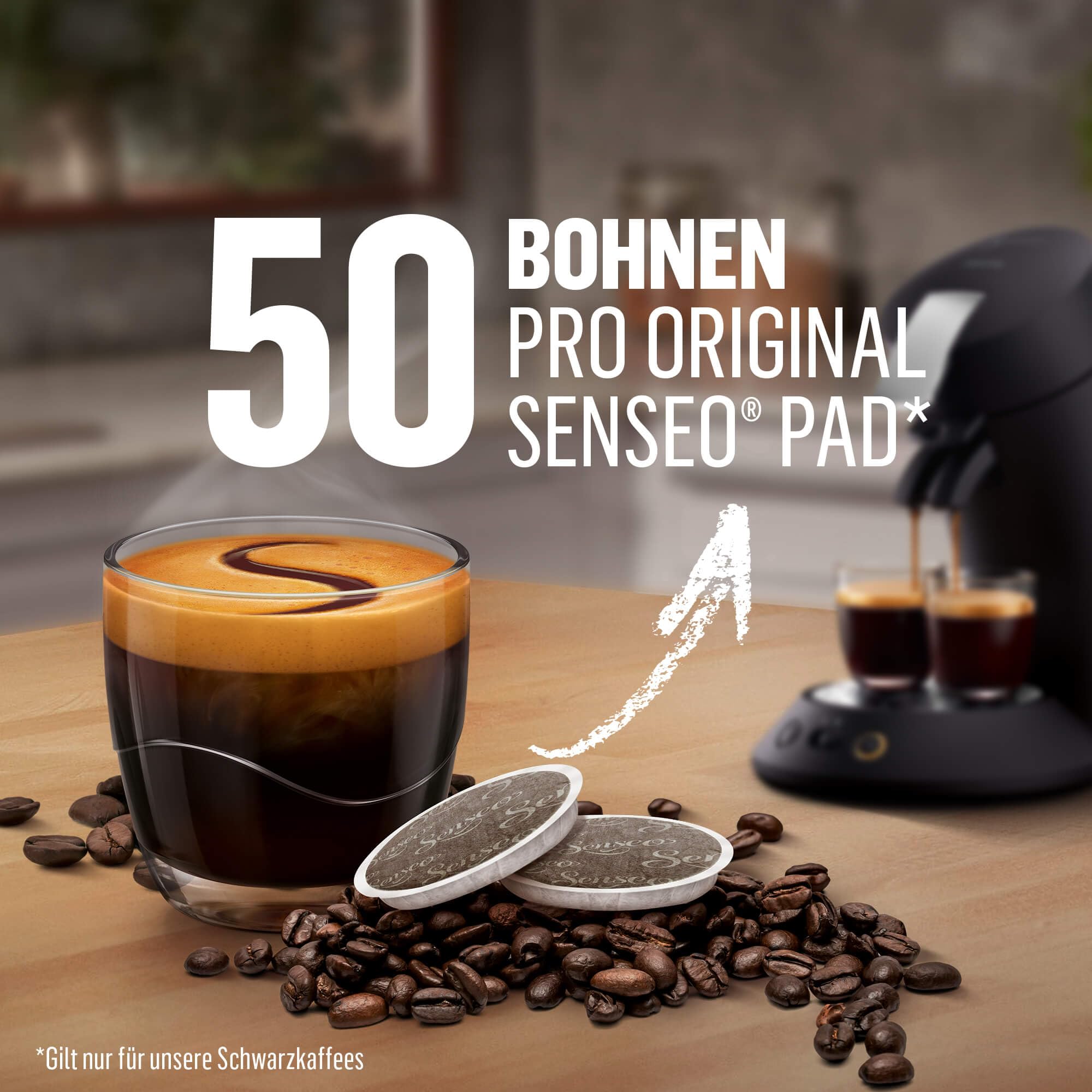 Senseo Pads Classic, Vorratspackung, 5 x 32 Getränke, 160 Kaffeepads
