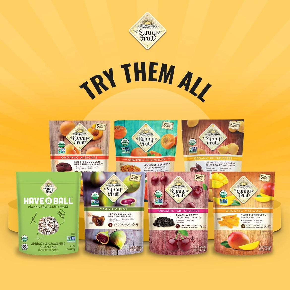 Sunny Fruit Soft Organic Pitted Prunes, 2.5 Pound Bulk Bag | No Preservatives, No Sugar Added | Healthy, Naturally Sweet Dried Plums | High Fiber Dried Fruit | ORGANIC, NON-GMO, VEGAN, HALAL, KOSHER