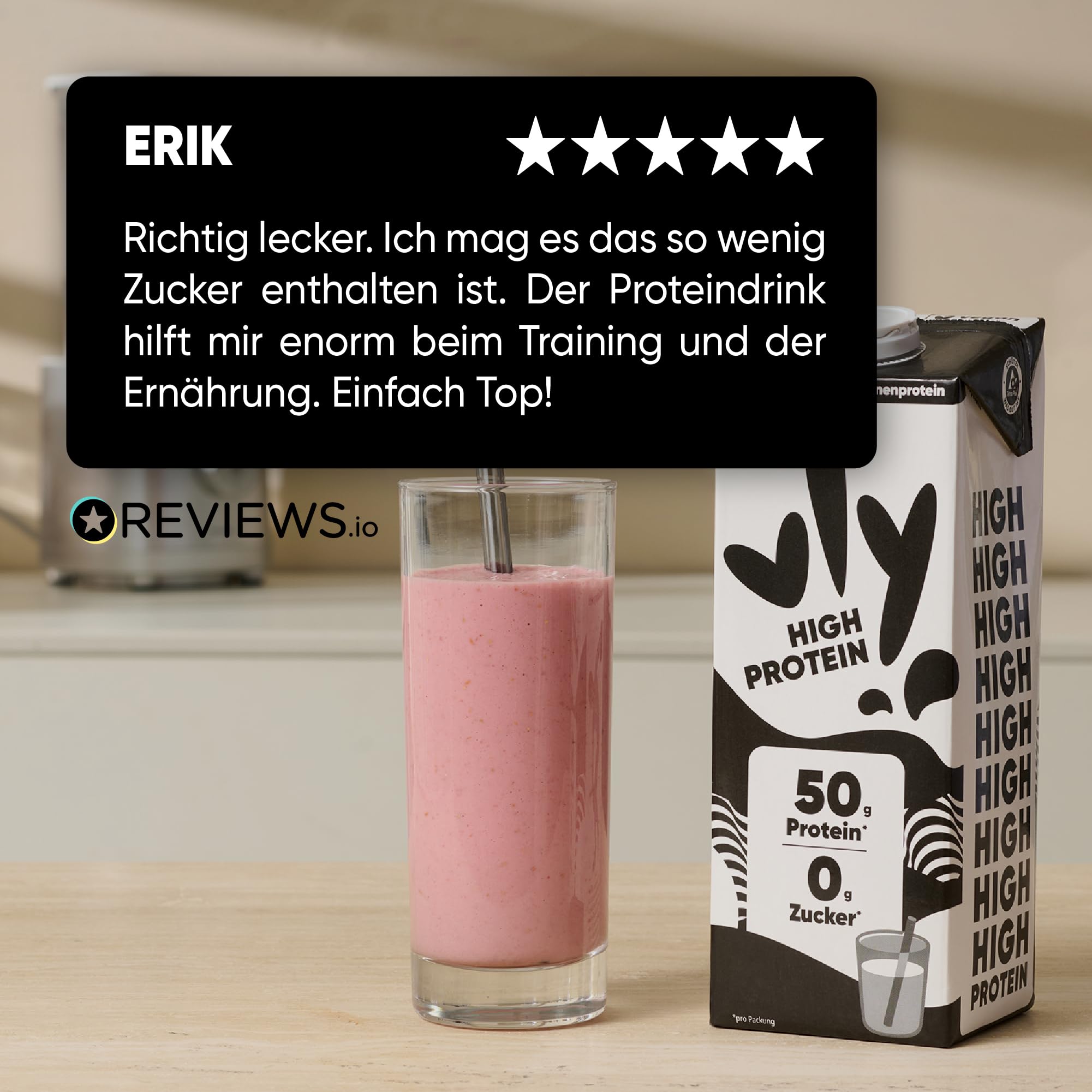vly BARISTA - Die vegane Milchalternative aus Erbsenprotein | Cremiger Schaum | Reich an Ballaststoffen, Calcium, Vitaminen & Protein | Laktosefrei, Glutenfrei, Zuckerarm, Pflanzlich - 16x1L