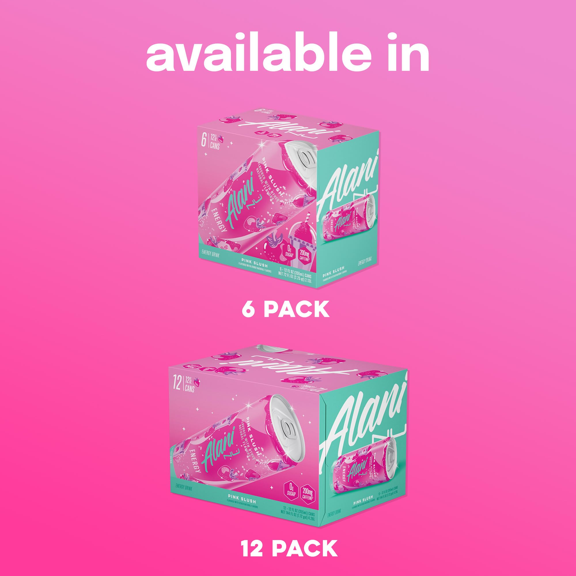 Alani Nu CHERRY TWIST Sugar Free, Low Calorie Energy Drinks, 200mg Caffeine, Biotin B Vitamins, Zero Sugar, 15 Calories, 12 Fl Oz Cans, 12 Pack0