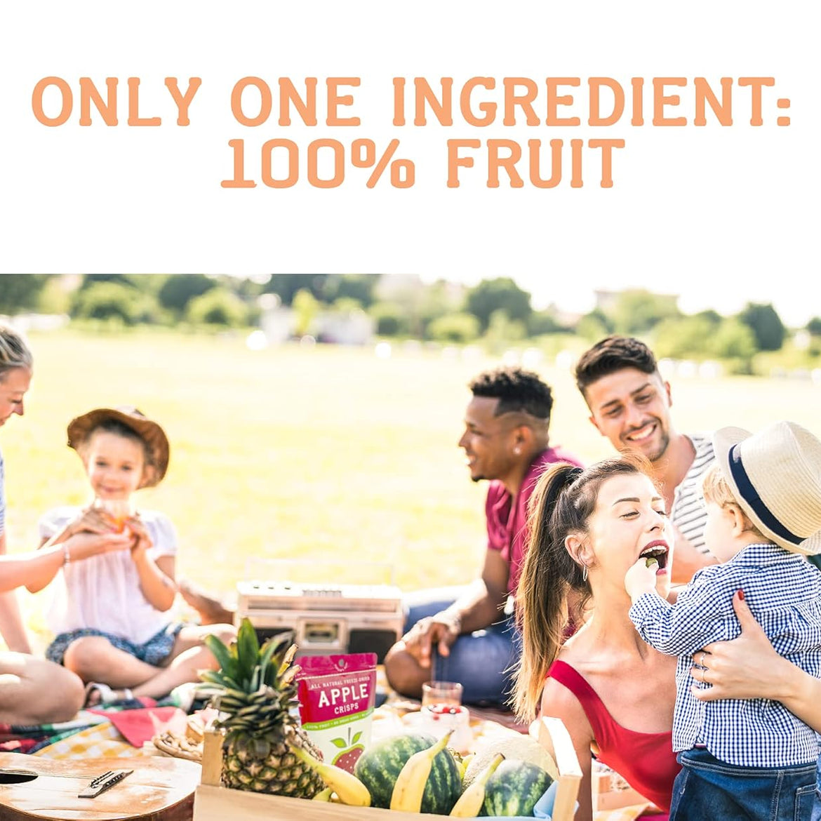 Nature’s Turn Freeze-Dried Strawberry Crisps – Healthy, Gluten-Free, Crispy & Delicious, Plant-Based Snack, Ideal for Cereal, Smoothies, School Lunches, & On-the-Go, Bags of 12 (0.53 oz Each)