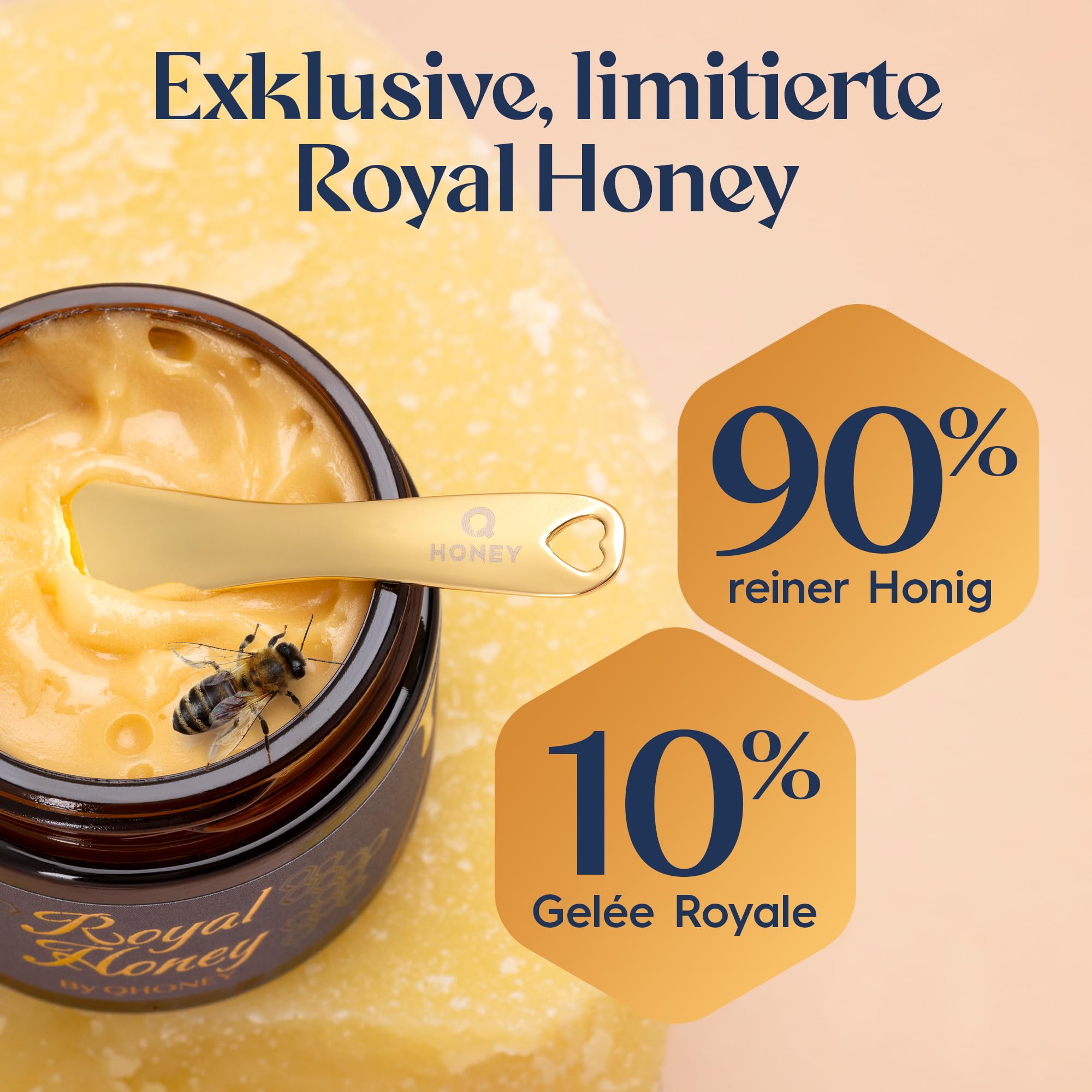 Q Honey – Wildblütenhonig vom Imker, NMR-geprüft, geprüfte Qualität & international anerkannt 2025, 1 kg