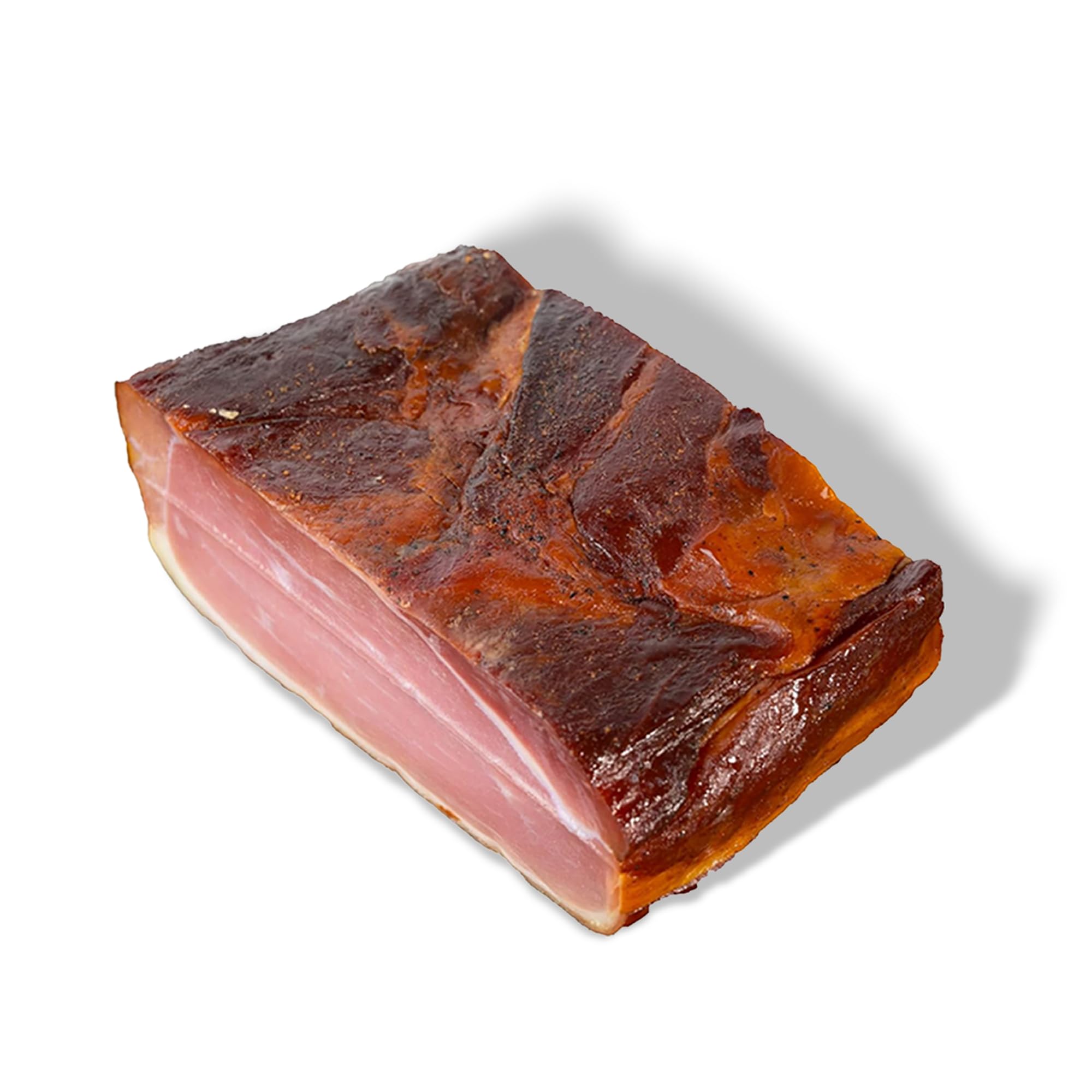 Schwarzwald Metzgerei – Schwarzwälder Schinken am Stück mit herzhaft rauchigem Aroma – Räucherschinken nach Schwarzwälder Tradition (1000g)