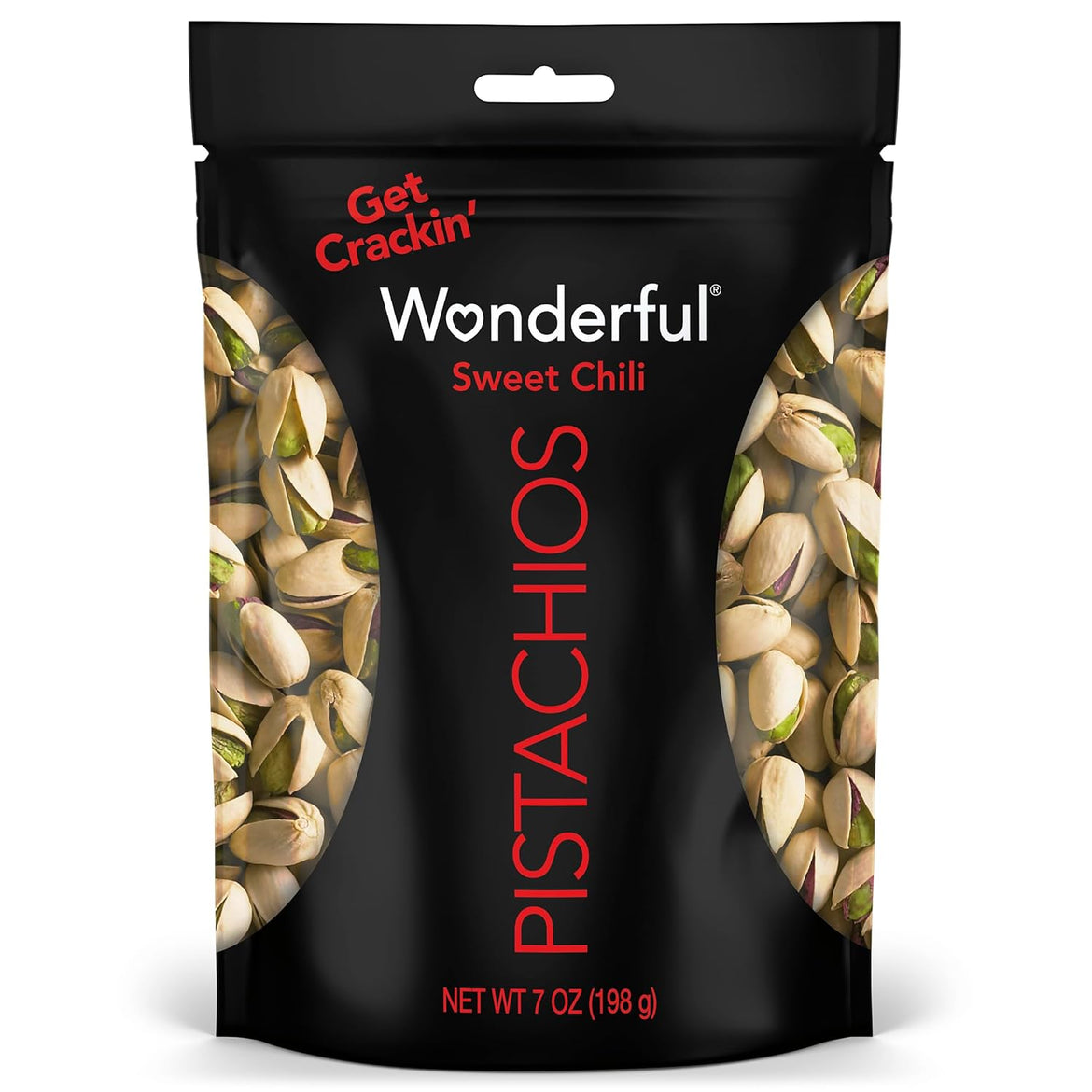 Wonderful Pistachios In Shell, Salt & Pepper Flavored Nuts, 48 Ounce Bag, Protein Snacks, Gluten Free, Healthy Snacks for Adults