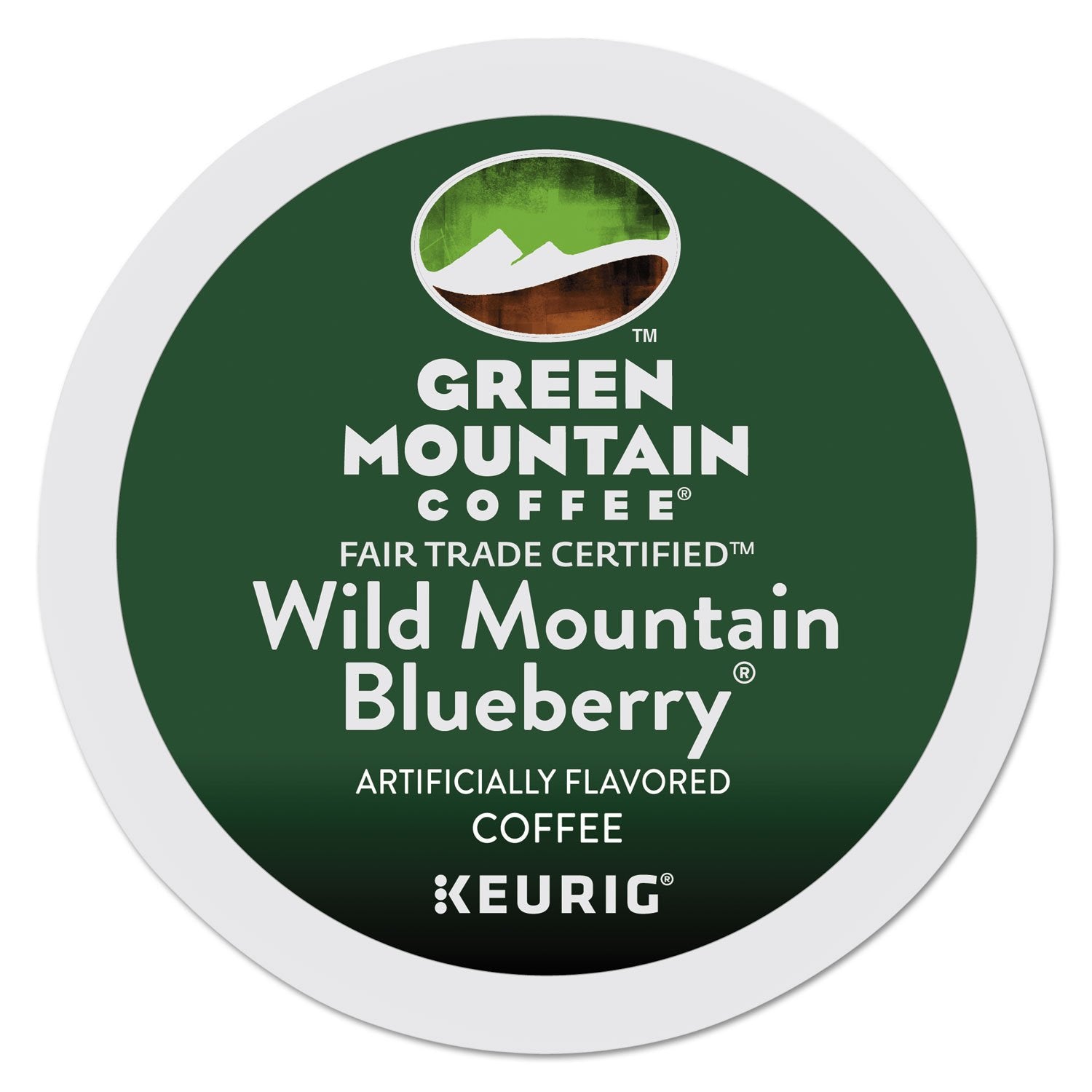 Green Mountain Coffee Roasters Caramel Vanilla Cream Keurig Single-Serve K-Cup pods, Light Roast Coffee, 72 Count
