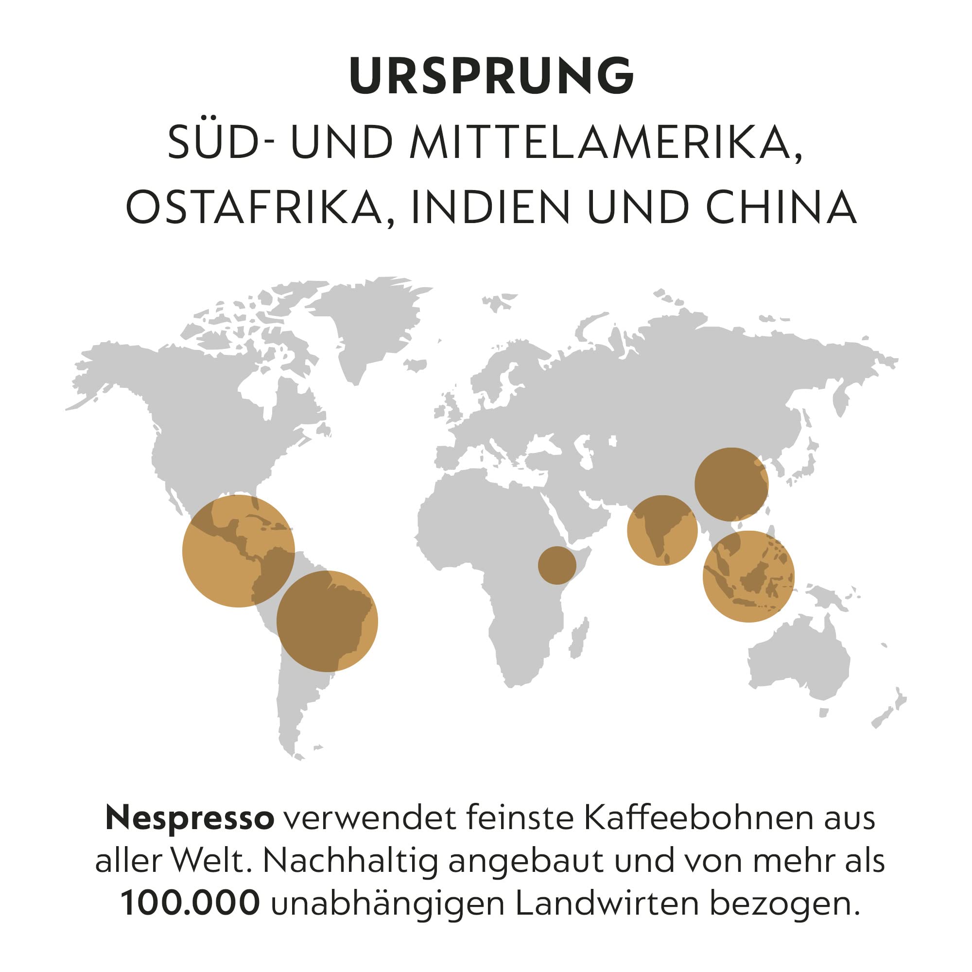 NESPRESSO ORIGINAL Ispirazione Italiana Auswahl 100 Kaffeekapseln | Arabica & Robusta Kaffee | Mittlere bis dunkle Röstung