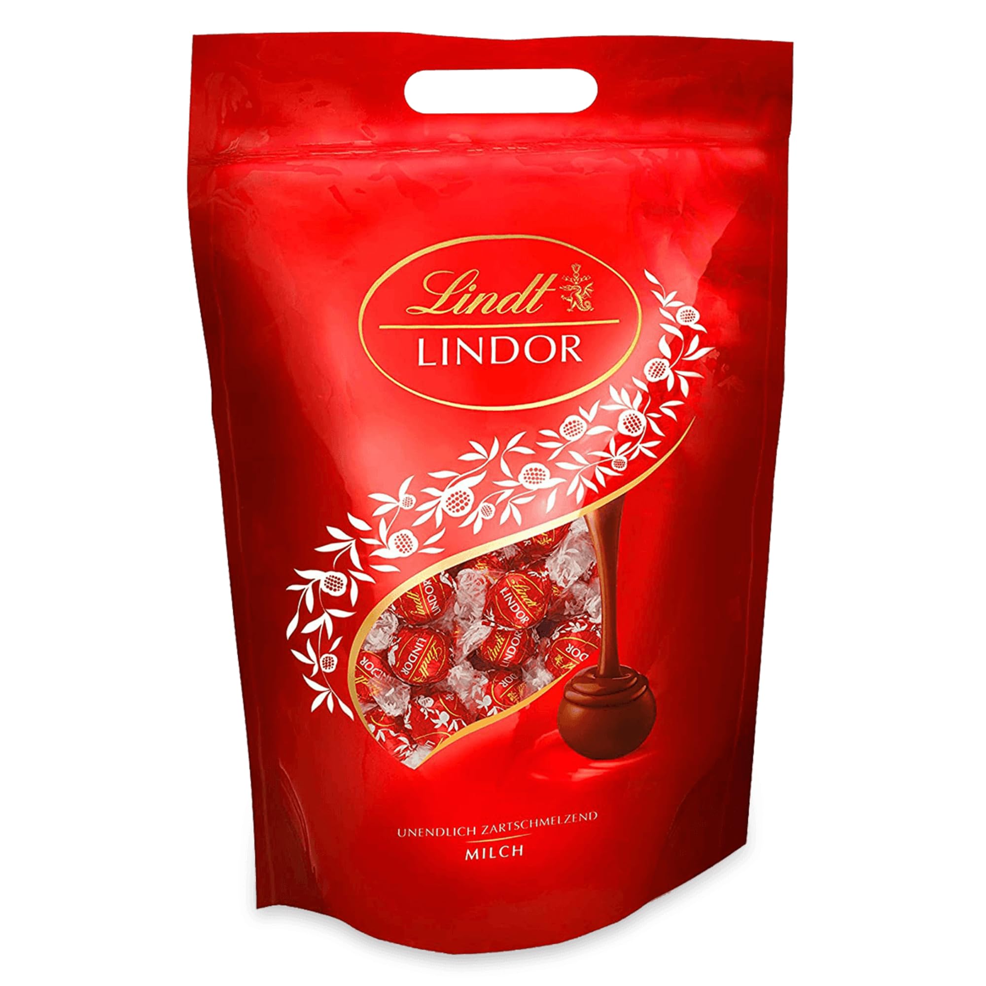 Lindt LINDOR Schokoladen Kugeln Extra Dunkel | ca. 80 Kugeln Edelbitterschokolade feinherb | dunkle Schokolade mit 70% Kakao | Großpackung, Pralinen-Geschenk | 1kg (1er Pack)