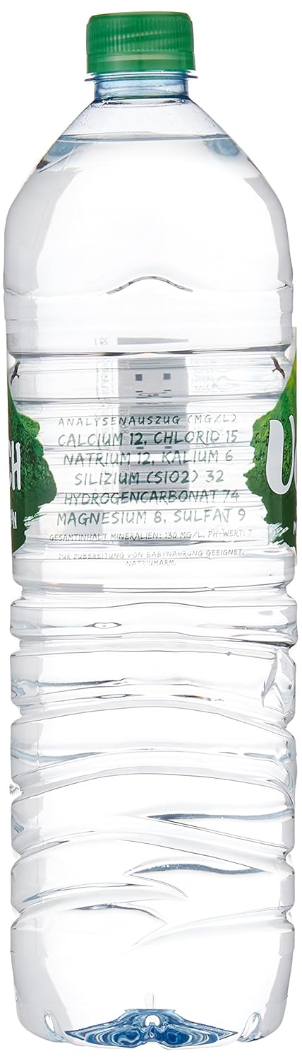 Volvic Naturelle stilles Mineralwasser, Einweg (6 x 1.50 l)