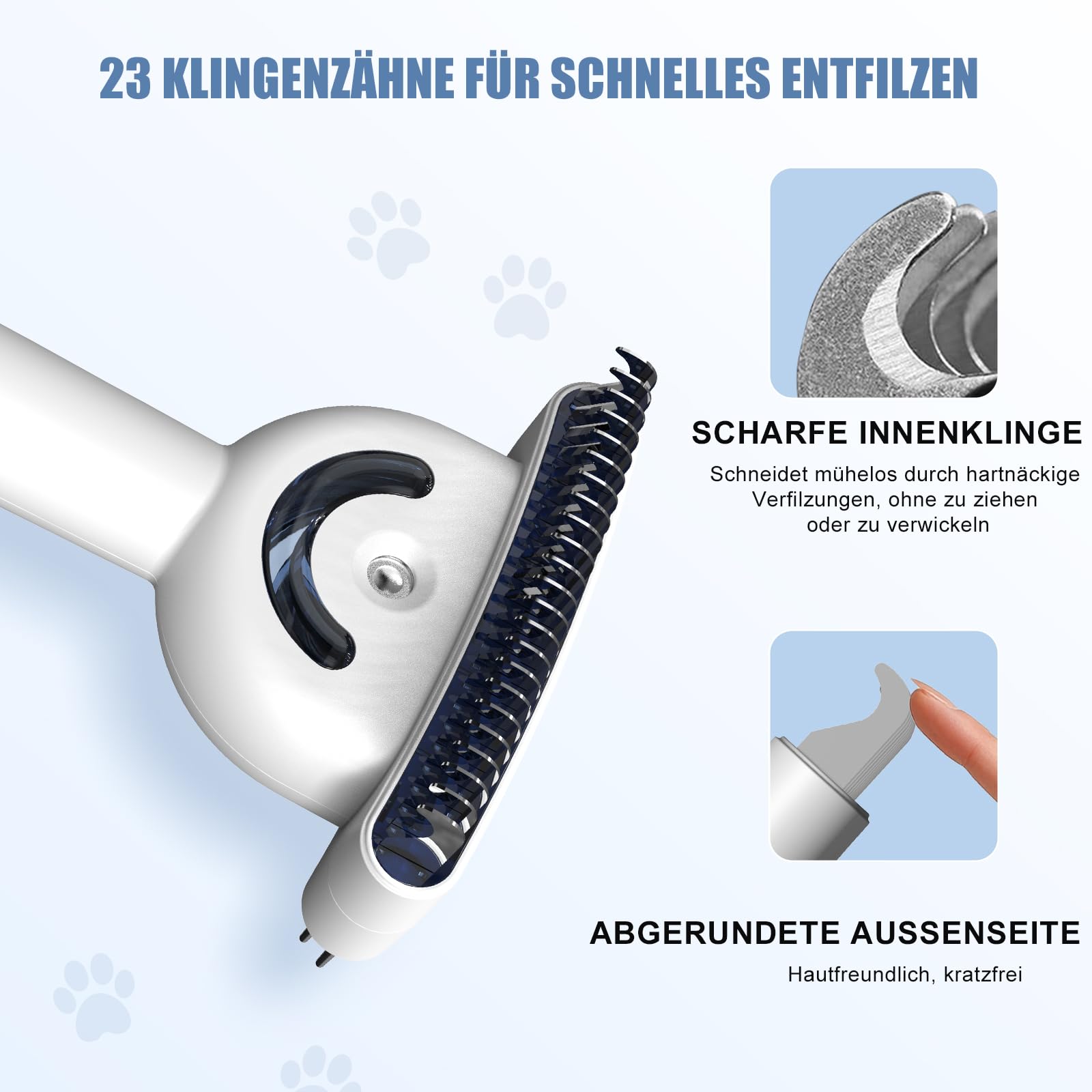 Katzenbürste mit Dampf & Auslöseknopf, Wiederaufladbar Dampfbürste von Katze Hunde, Spray Haustierhaar Bürste, Massage Steamer Kamm für Langhaar und Kurzhaar zum Entfernen Losem Fell und Schmutz
