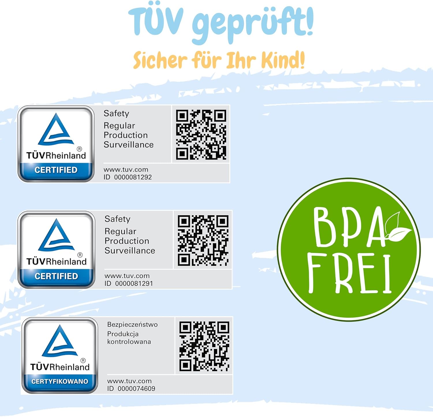Baby Badewanne mit Gestell 4 Set TÜV Rheinland zertifiziert! Babybadewannen + Baby Badewannensitz +Abfluss + Gestell - Babywanne mit Ständer! Baby Pflegeset für Neugeborene.