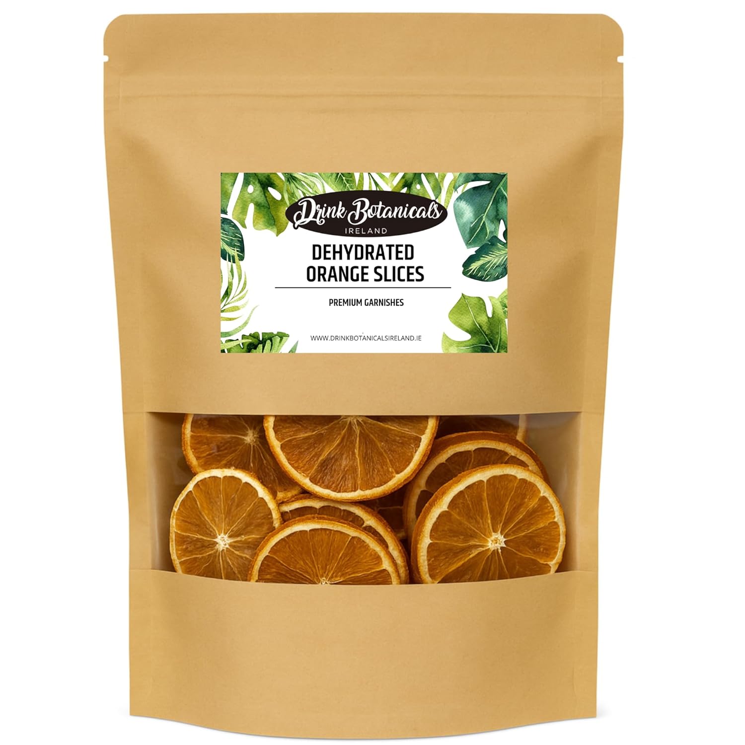 Dehydrated Dried Orange Slices | Orange Wheels | Approx. 45+ Servings | 100% Natural, No Added Sugars | For Cocktails, Wreath Making, Tea, Cakes, Decoration | Oranges For Cocktails | 3.5 OZ | 100 Grams