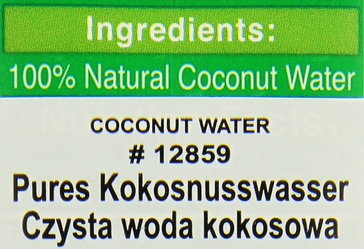 FOCO Kokosnusswasser | 100 % Pur & Natürlich | Erfrischender Durstlöscher & Sportgetränk | Von Natur aus Vegan | Praktisches Tetra-Pak | 1 x 1 l