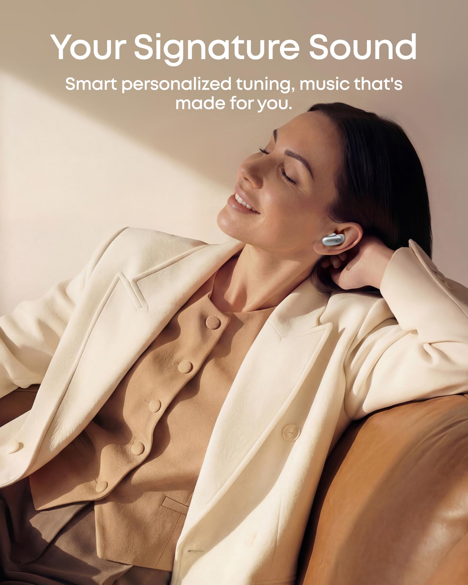 Soundcore Liberty 5 Pro,Guinness World Records-Certified Call Quality,Anker Thus™ AI Chip,Active Noise Cancelling Wireless Earbuds,Crystal-Clear Calls for Commute,Noisy Environments