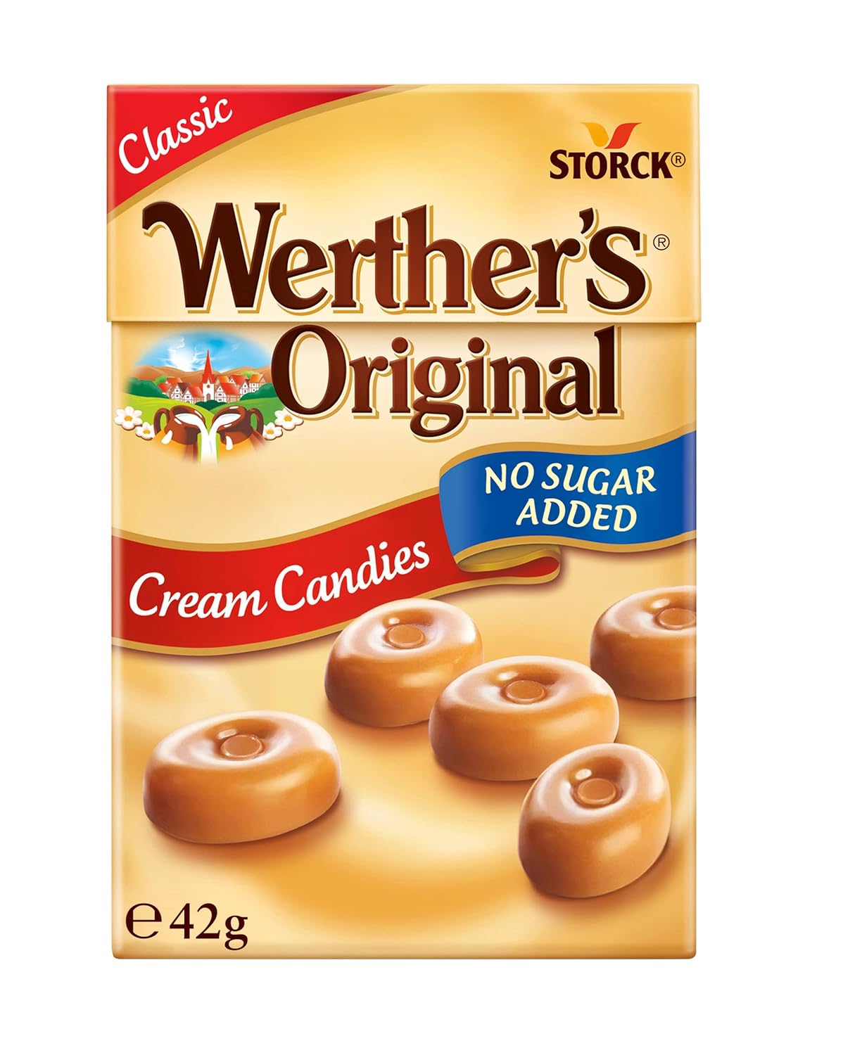 Werther's Original Bonbons, zuckerfrei, 70 g Beutel