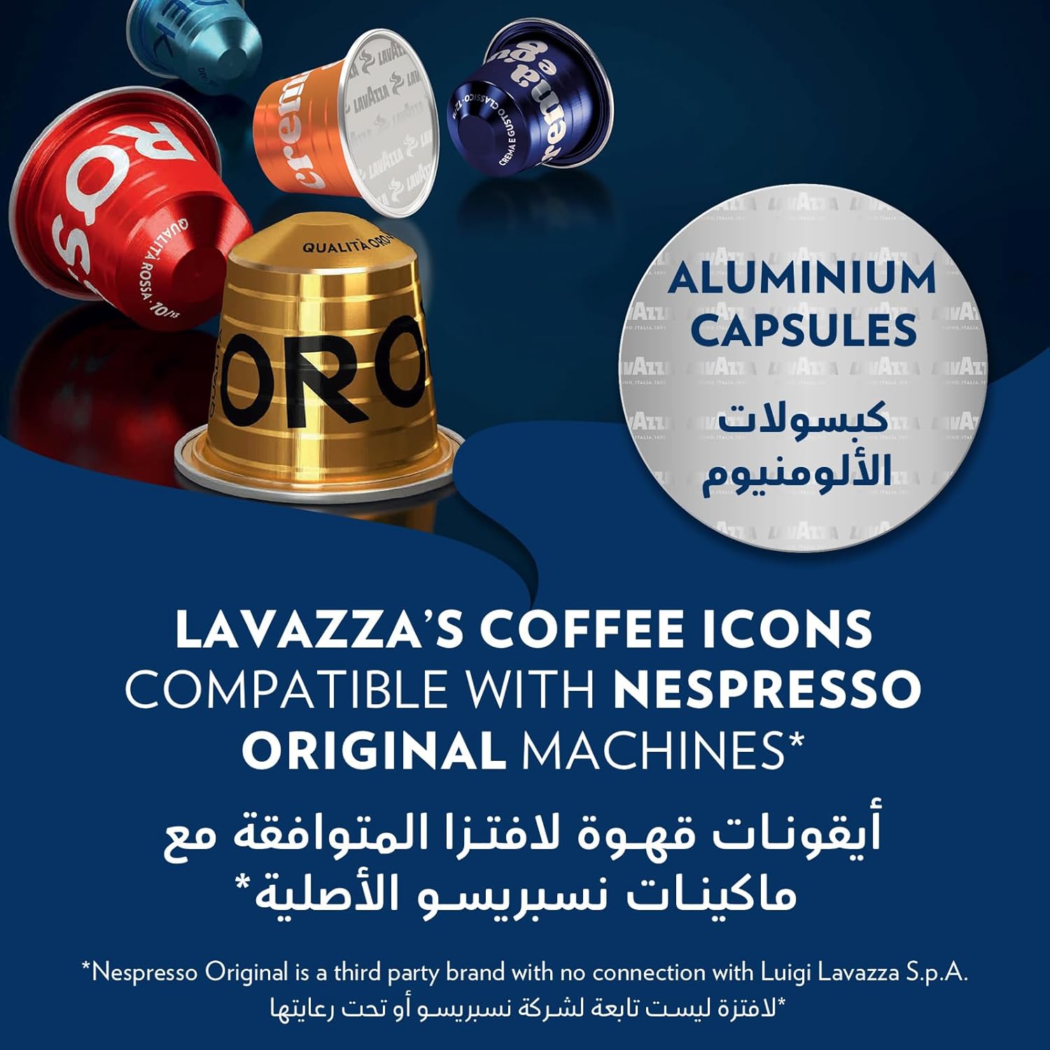 Lavazza Espresso Qualita Rossa , vollmundiger und ausgewogener Espresso, 30 Kapseln, Nespresso kompatibel