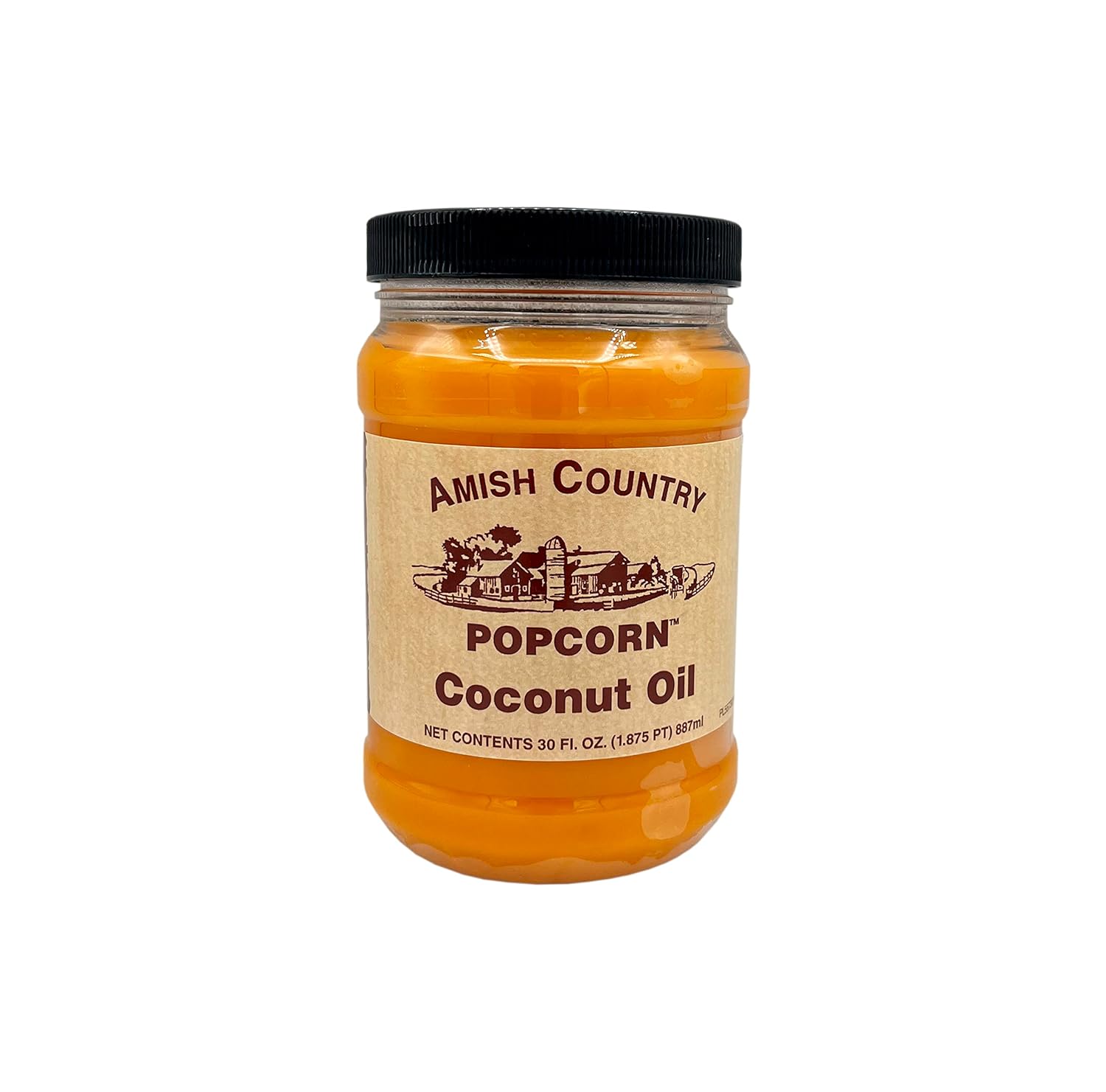 Amish Country Popcorn | Coconut Oil - 1 Gallon | Old Fashioned, Non-GMO and Gluten Free (1 Gallon)