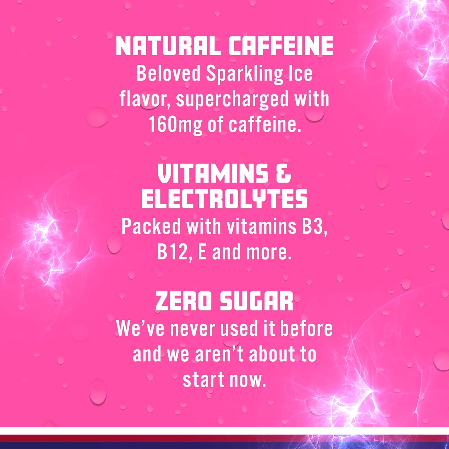 Sparkling Ice Energy Berry Blast 12Pk. Energy Drinks with Vitamins + Antioxidants, Zero Sugar. 12 fl oz cans.