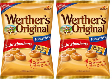 Werther's Original Bonbons, zuckerfrei, 70 g Beutel