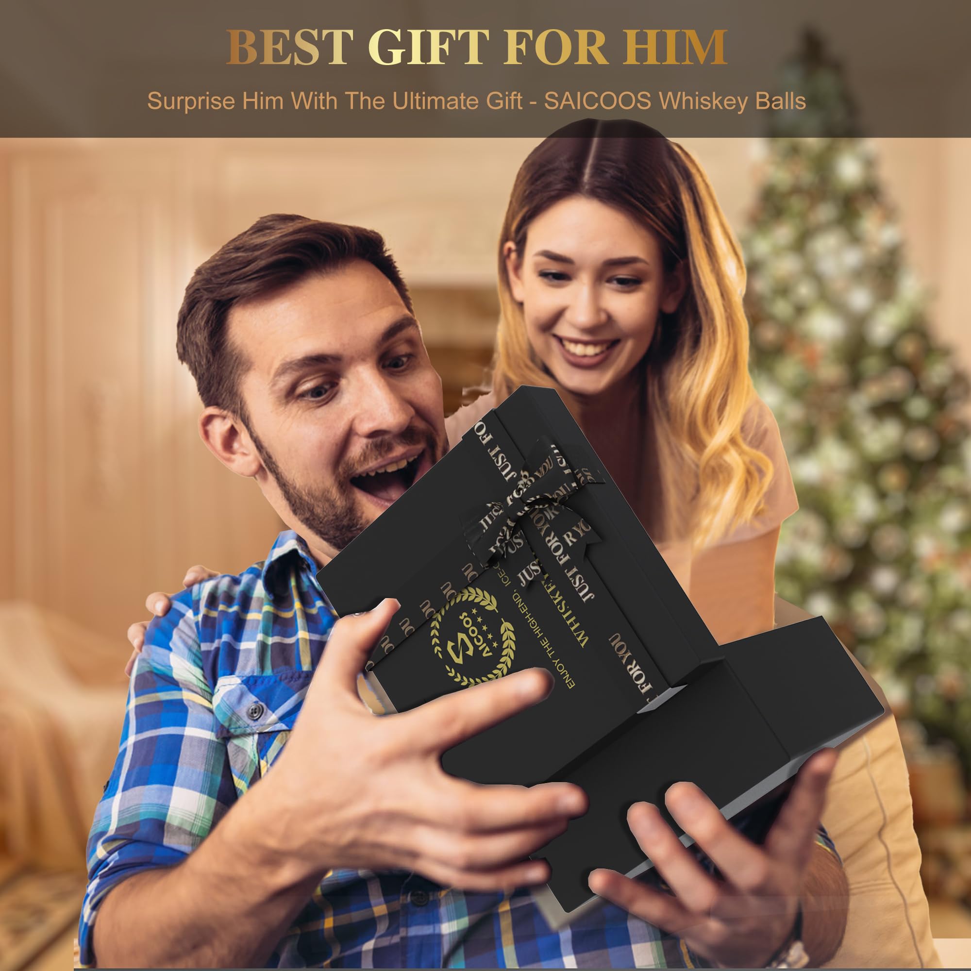 Geschenke für Männer Vatertagsgeschenke - Bullet Eiswürfel Edelstahl Wiederverwendbare Metall Whisky Steine für Jahrestag Und Geburtstag Personalisierte Geschenk für Ihn Ehemann Papa Freund (8Stück)
