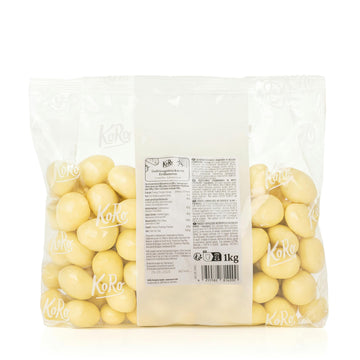 KoRo - Gefriergetrocknete Erdbeeren in Milchschokolade 1 kg - Knackig Fruchtig - Snack im Vorteilspack
