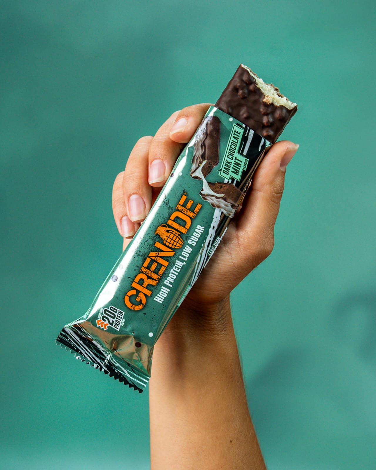 Grenade Proteinriegel, OREO White – Proteinreich & Zuckerarm, 12 x 60 g