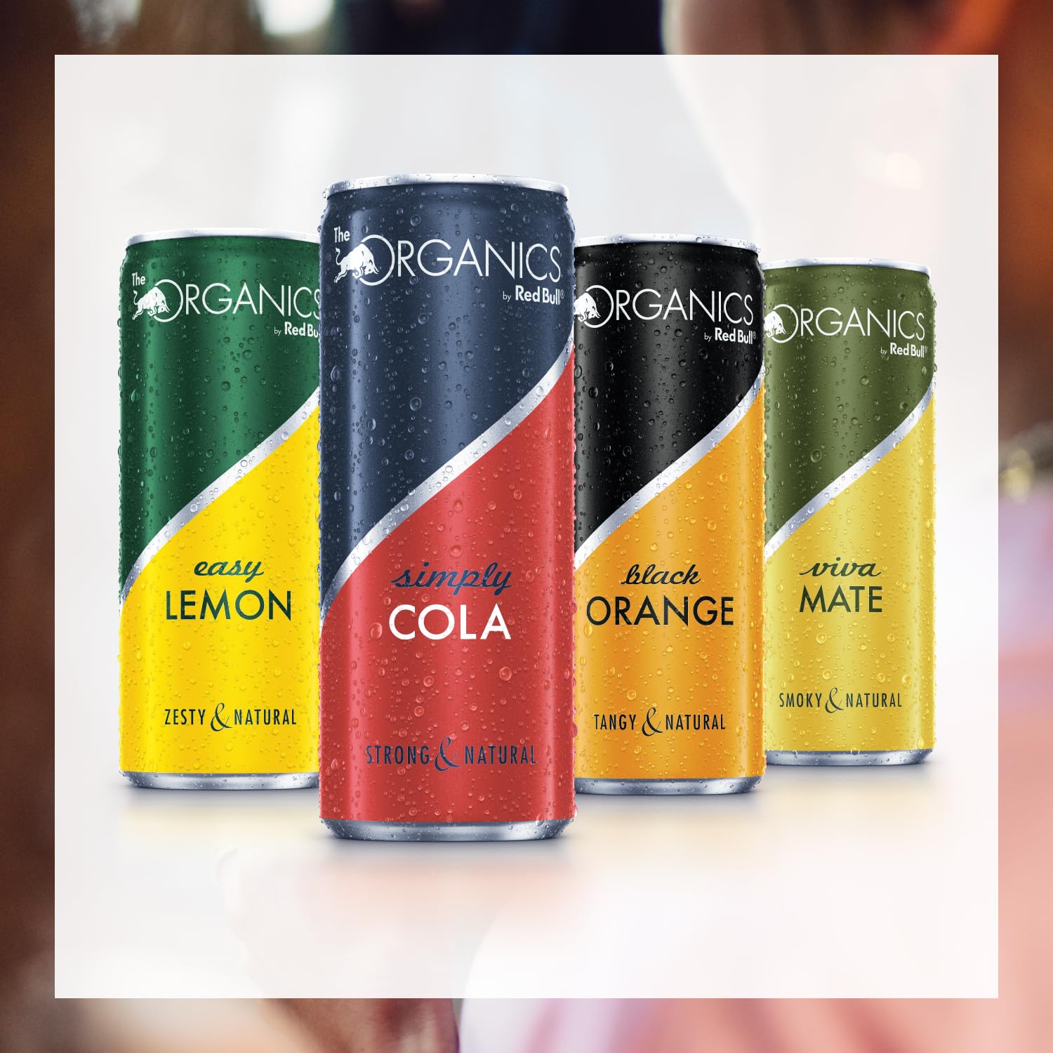 Organics Simply Cola by Red Bull 330ml - 24er Palette Dosen - koffeinhaltiges Bio-Getränk 100% natürliche Zutaten, EINWEG (24 x 330 ml)