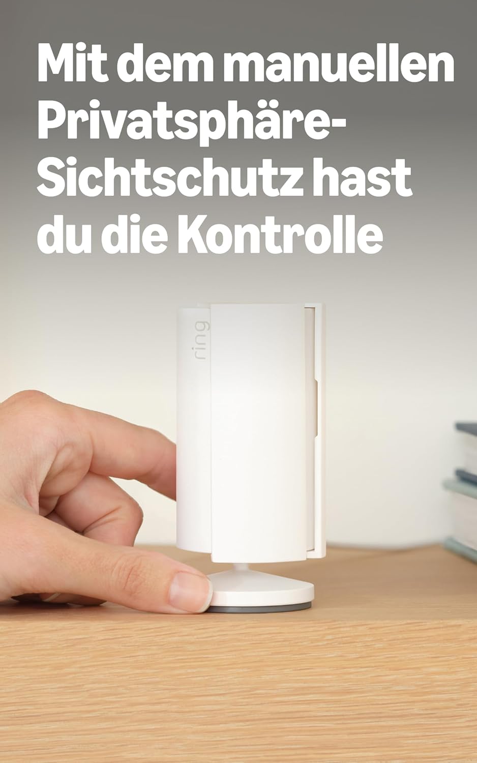 Ring Innenkamera (Indoor Camera 2. Gen.) | Überwachungskamera für den Innenbereich | 1080p-HD-Video, Privatsphäre-Sichtschutz, WLAN, ideal für Haustiere | Mini Sicherheitskamera zur Selbstinstallation
