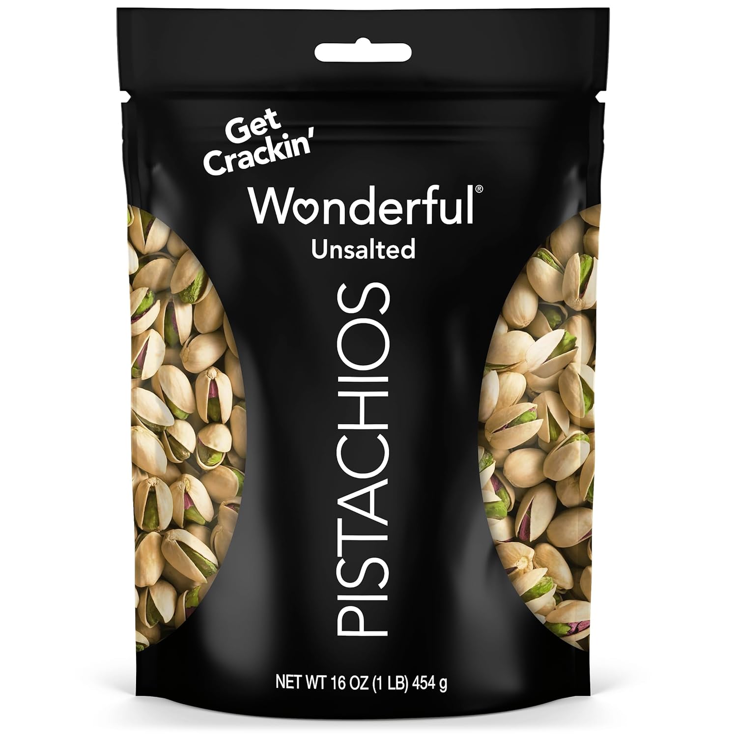 Wonderful Pistachios In Shell, Salt & Pepper Flavored Nuts, 48 Ounce Bag, Protein Snacks, Gluten Free, Healthy Snacks for Adults