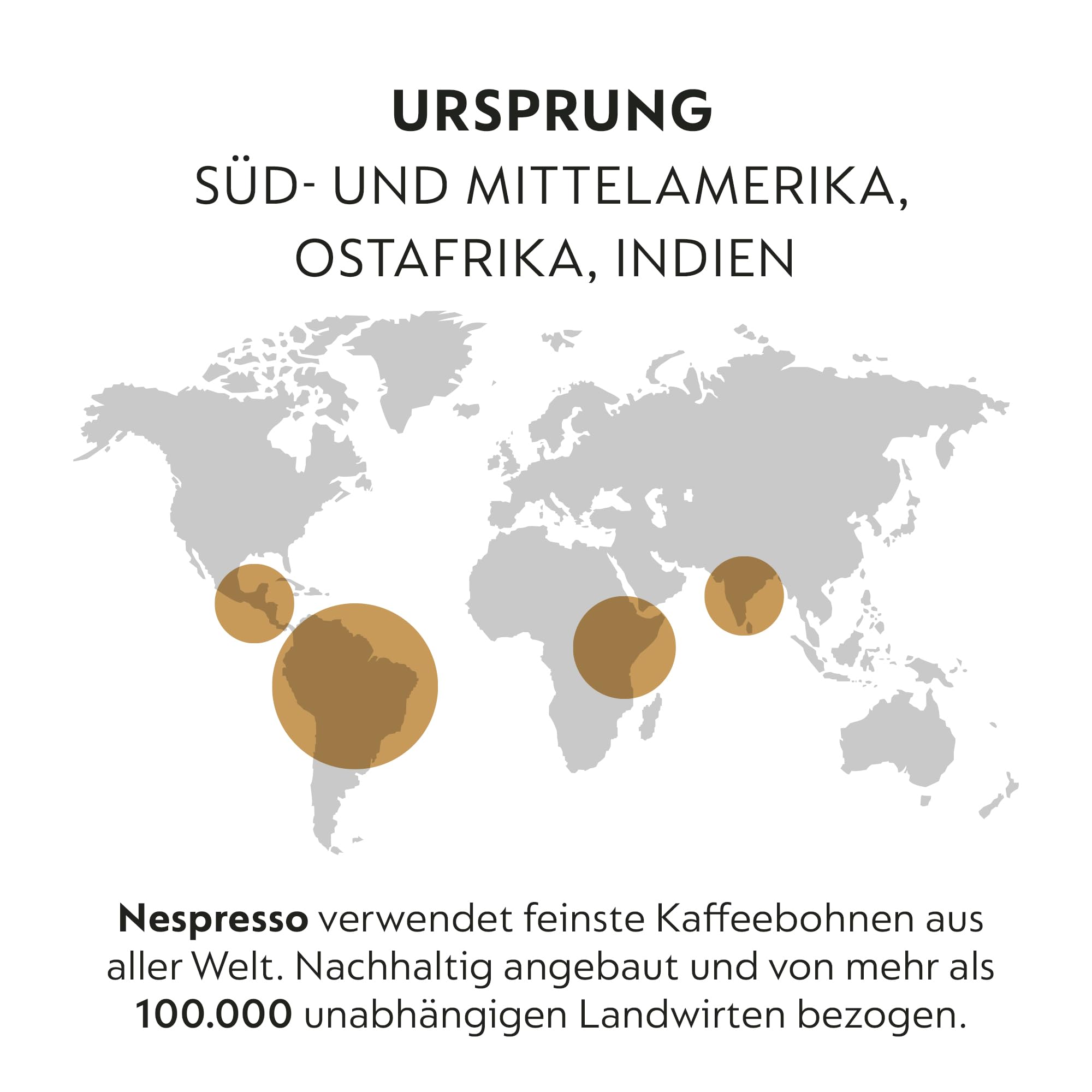 NESPRESSO ORIGINAL Ispirazione Italiana Auswahl 100 Kaffeekapseln | Arabica & Robusta Kaffee | Mittlere bis dunkle Röstung