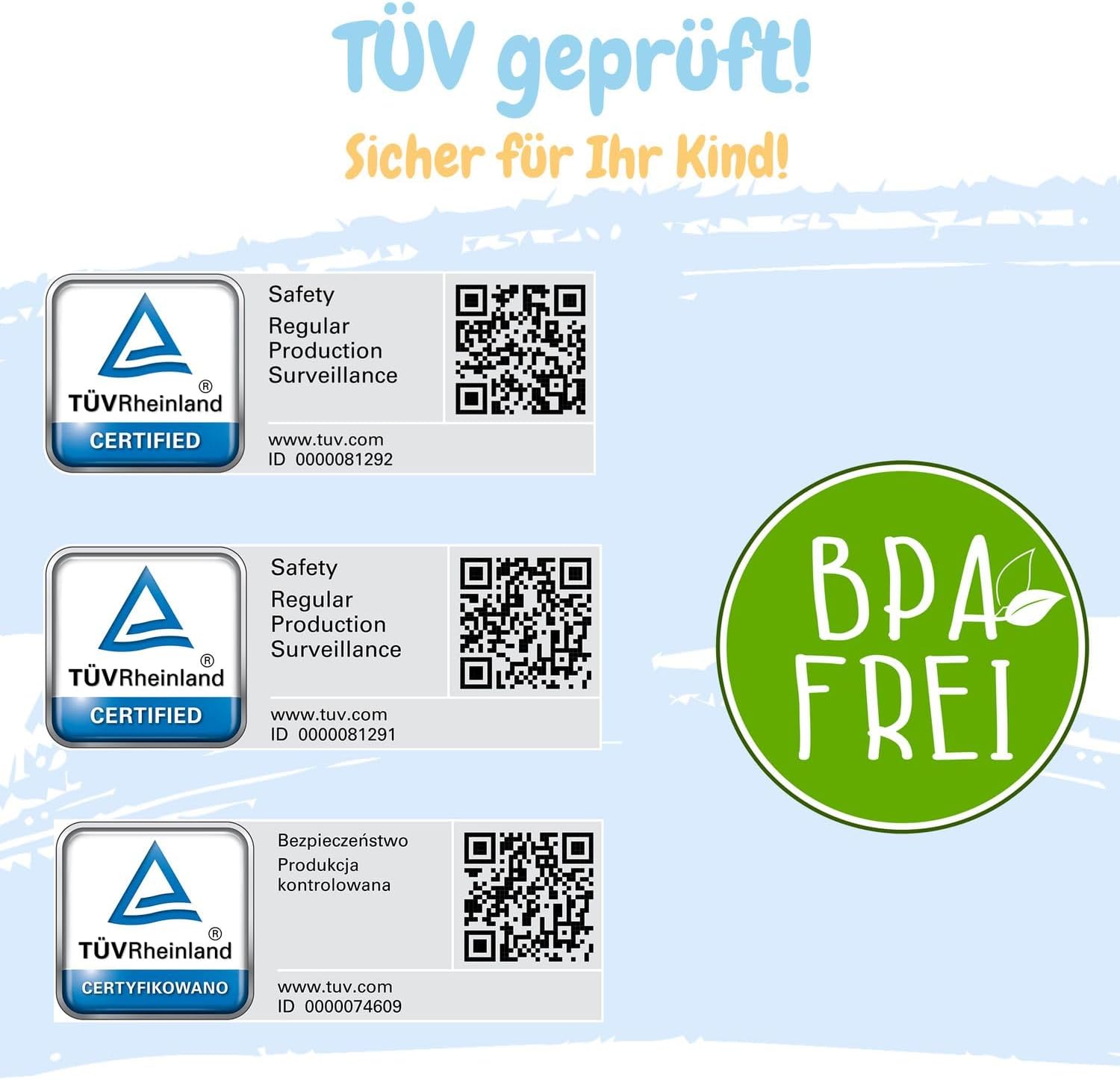 Baby Badewanne mit Gestell 4 Set TÜV Rheinland zertifiziert! Babybadewannen + Baby Badewannensitz +Abfluss + Gestell - Babywanne mit Ständer! Baby Pflegeset für Neugeborene.