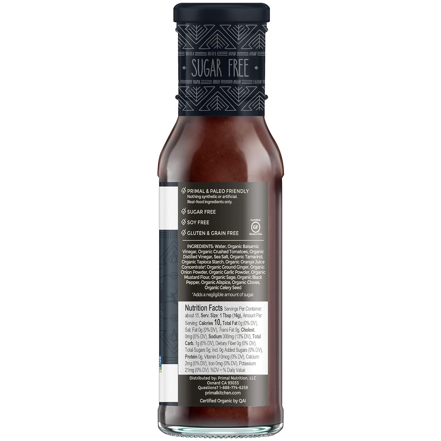 Primal Kitchen Organic Original BBQ, Golden BBQ & Steak Sauce 3-Pack, Made with Real Ingredients, No Cane Sugar or Corn Syrup