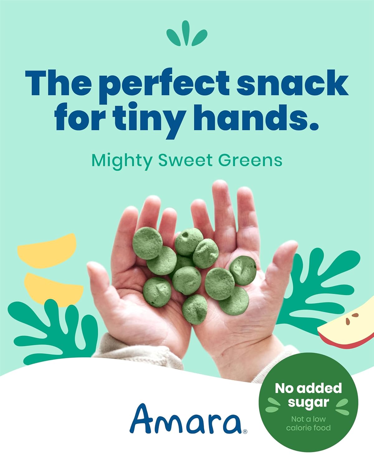 Amara Smoothie Melts - Mixed Red Berries - Baby Snacks Made With Fruits and Vegetables - Healthy Toddler Snacks For Your Kids Lunch Box - Organic Plant Based Yogurt Melts - 6 Resealable Bags