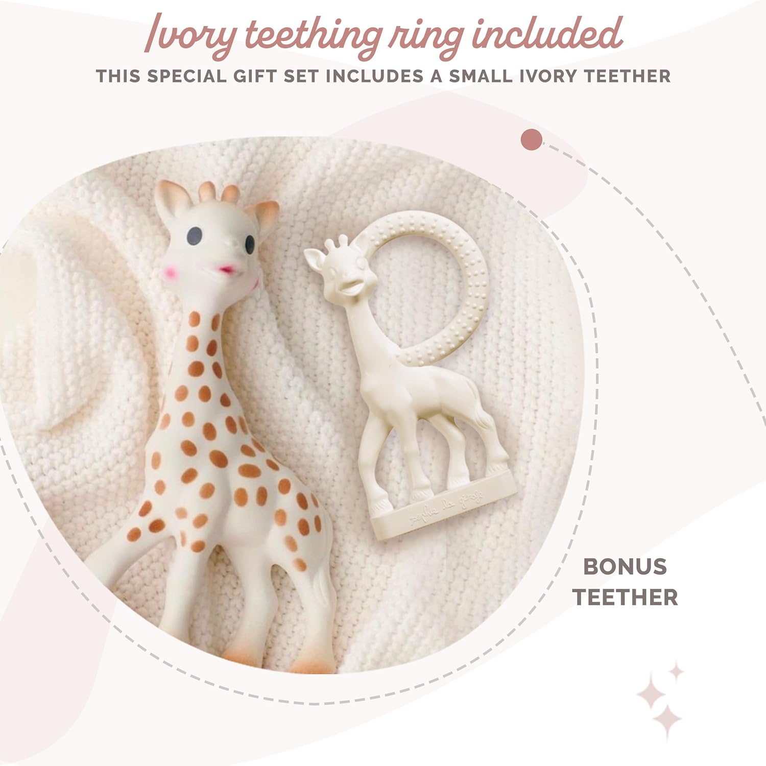 Sophie la Girafe – Sophie la Girafe Award-Geschenkset – Beißring – Aktivitätsset für Kinder – Frühes Lernspielzeug für Kinder – ab der Geburt