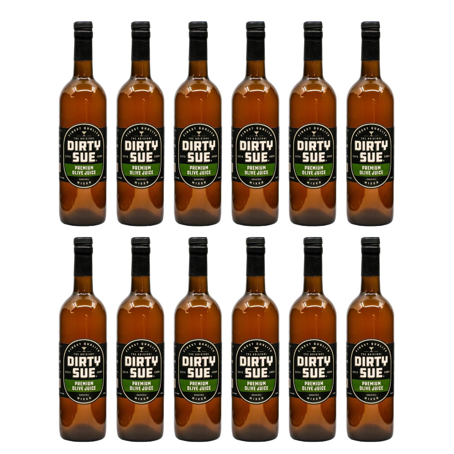 Dirty Sue - The Original Premium Olive Juice Dirty Sue Martini Mix 750Ml Two Pack