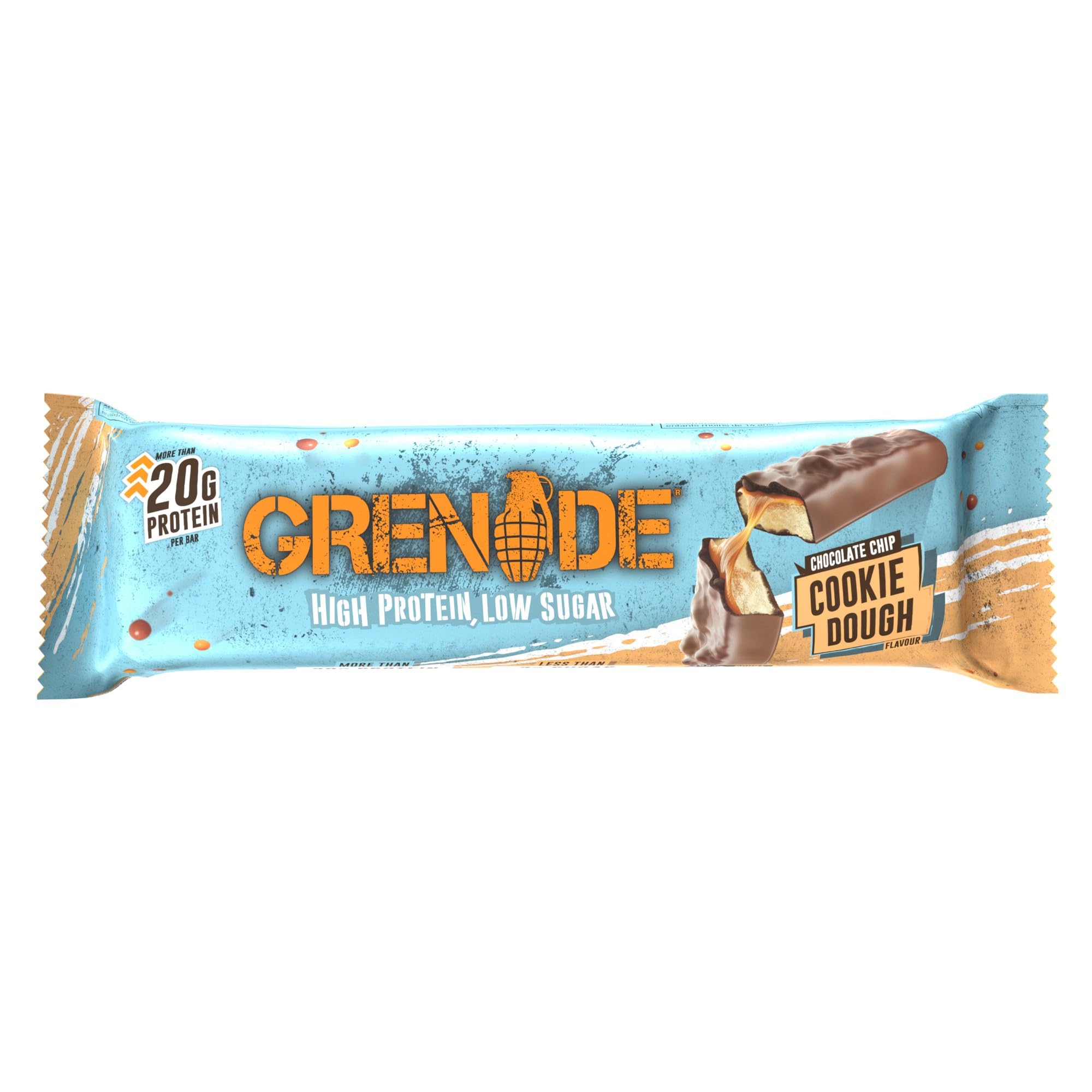 Grenade Proteinriegel, OREO White – Proteinreich & Zuckerarm, 12 x 60 g