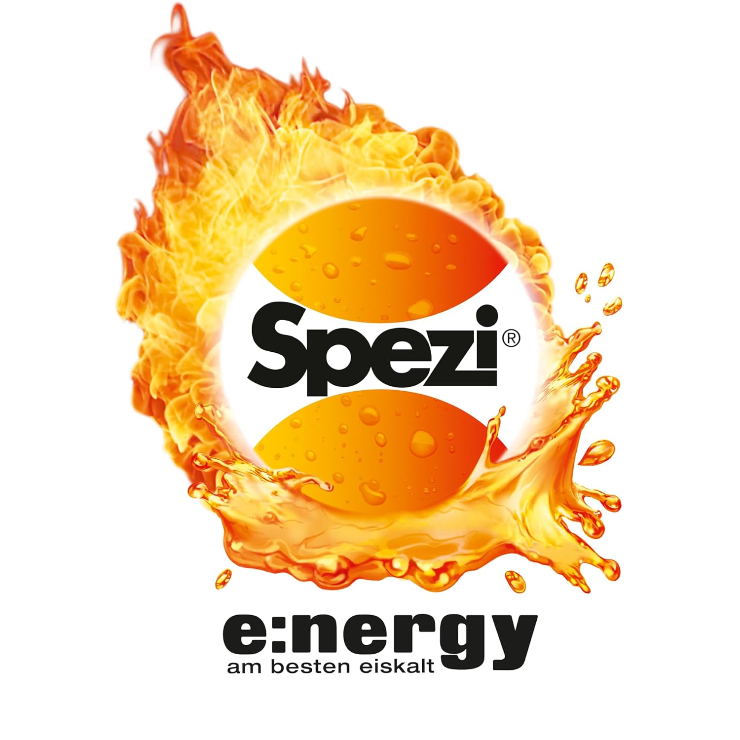 Spezi Energy ZERO Dose (24 x 0,33 l) Energy Drink mit Cola & Orangen Geschmack mit Koffein und Vitaminen