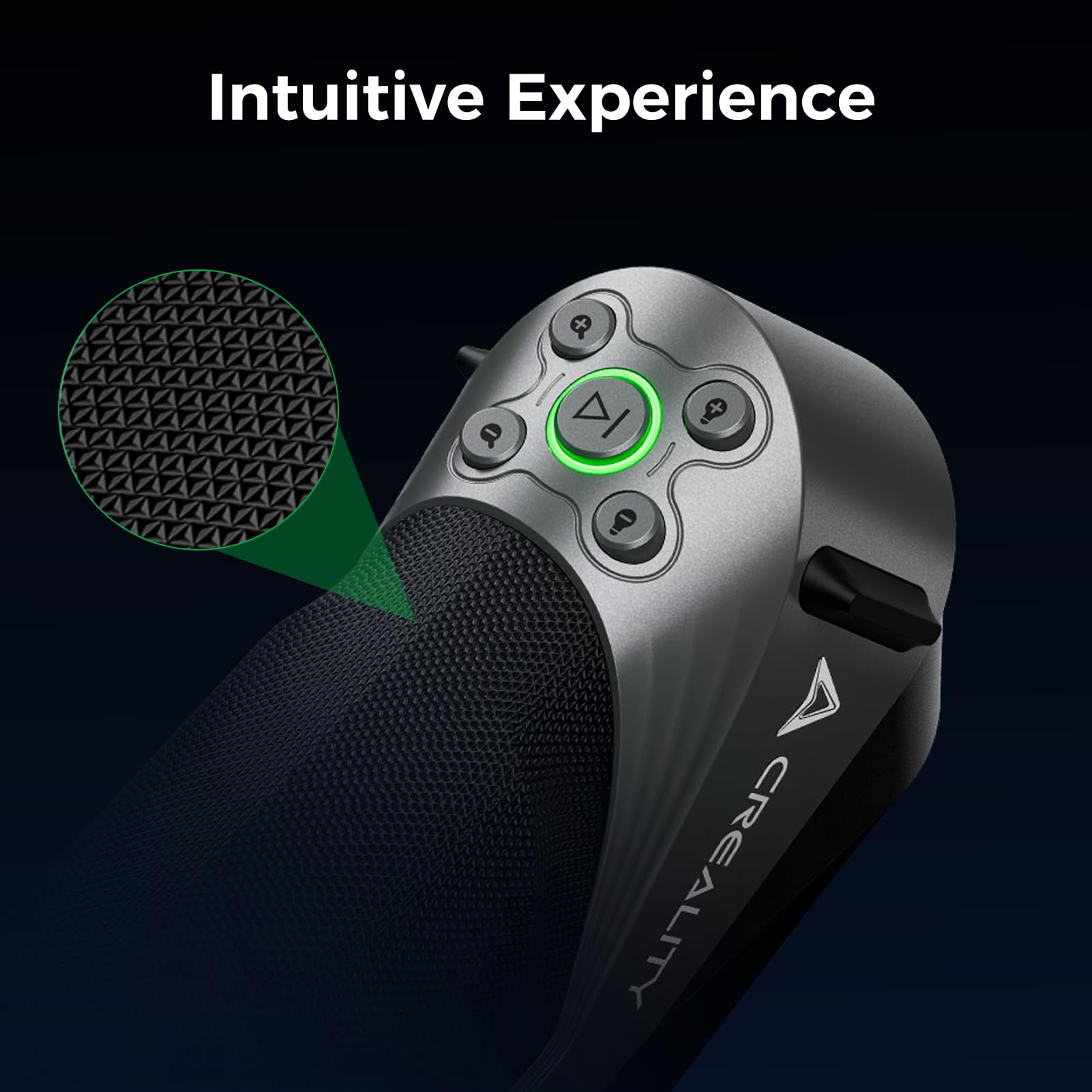 3D Scanner Creality Ferret Pro 0.1mm Accuracy Handheld Scanner with Wireless Scanning Anti-Shake Tracking Fast Full-Color Scan for iOS/Android Phone PC Win 10/11