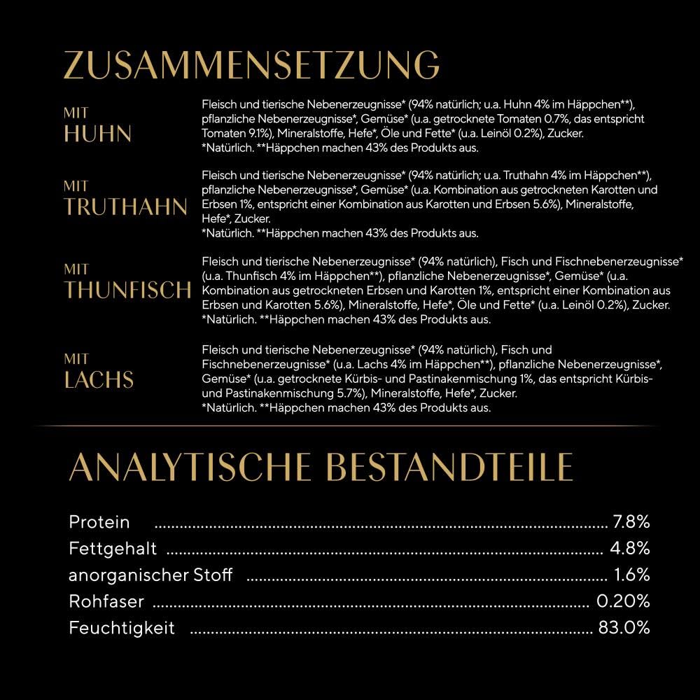 Sheba Selection Katzen Nassfutter im Portionsbeutel Geflügel Variation in Sauce Multipack 120x85g